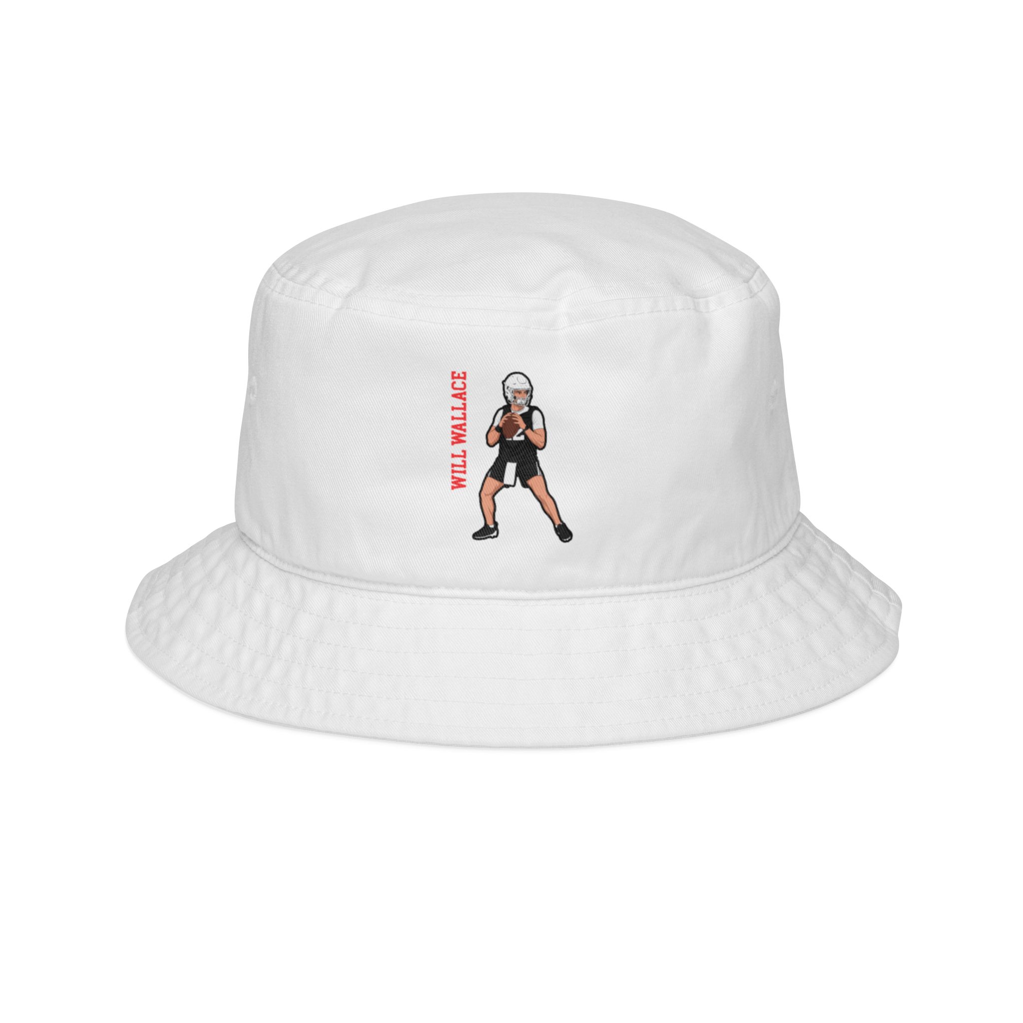 Bucket Hat — character_name_vertical in White