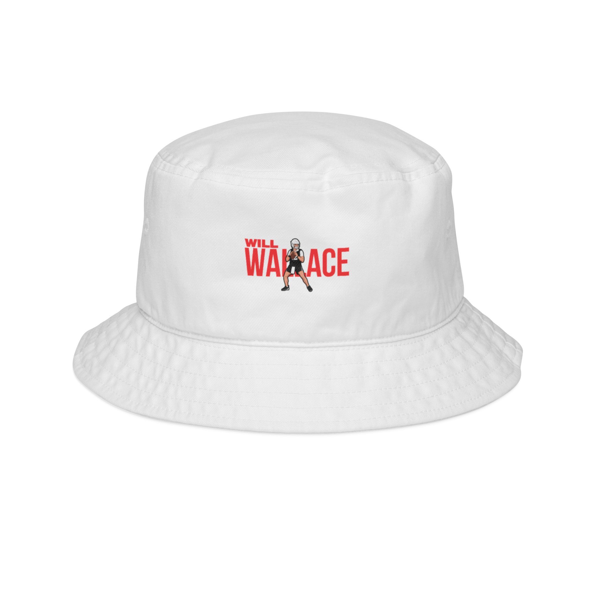 Bucket Hat — character_player_name in White