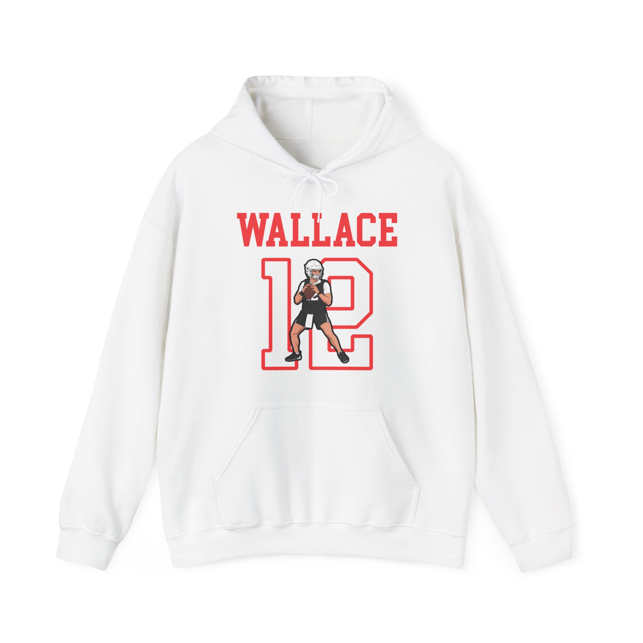 Hoodie — character_shirsey in White
