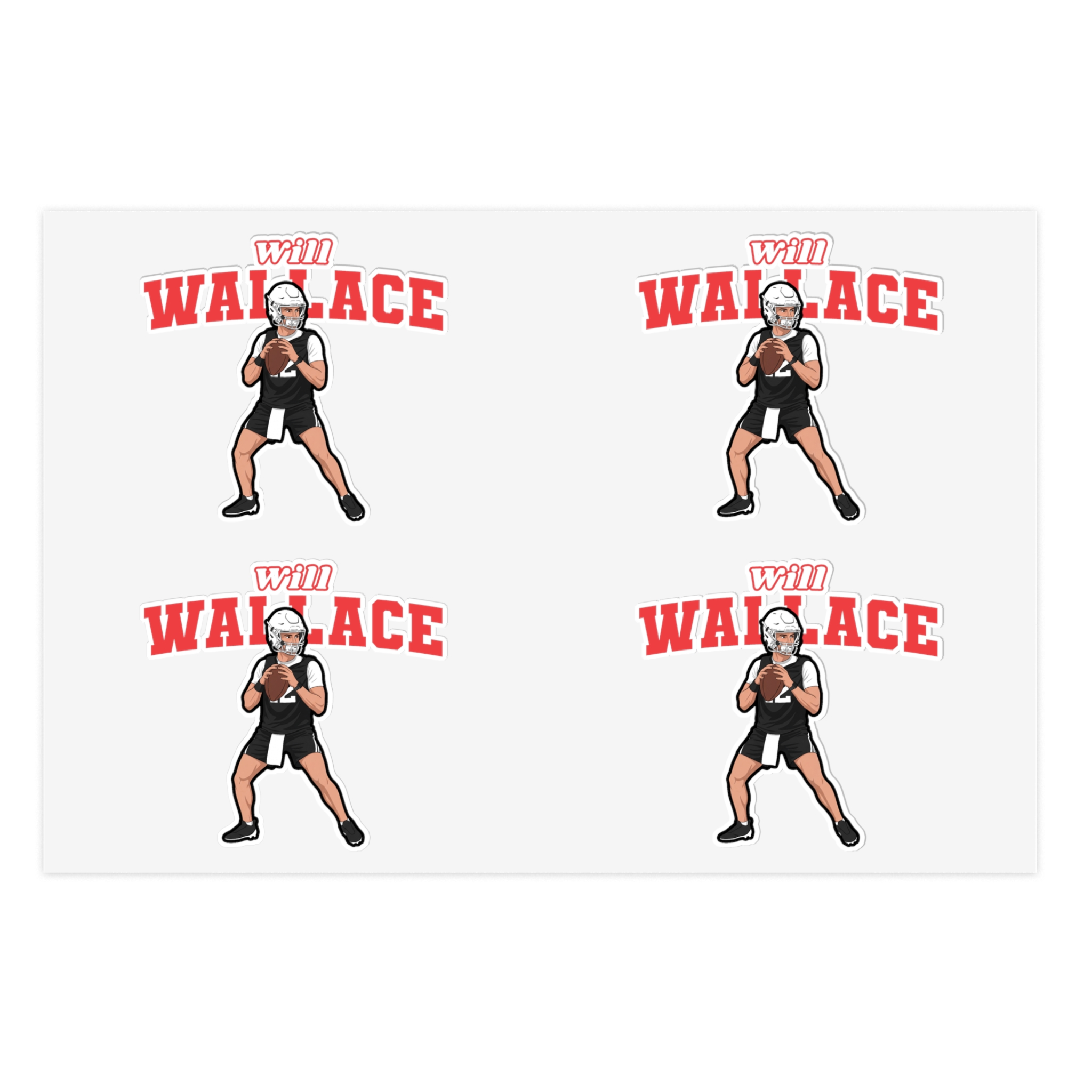 Sticker Sheet — character_name_arch in Classic