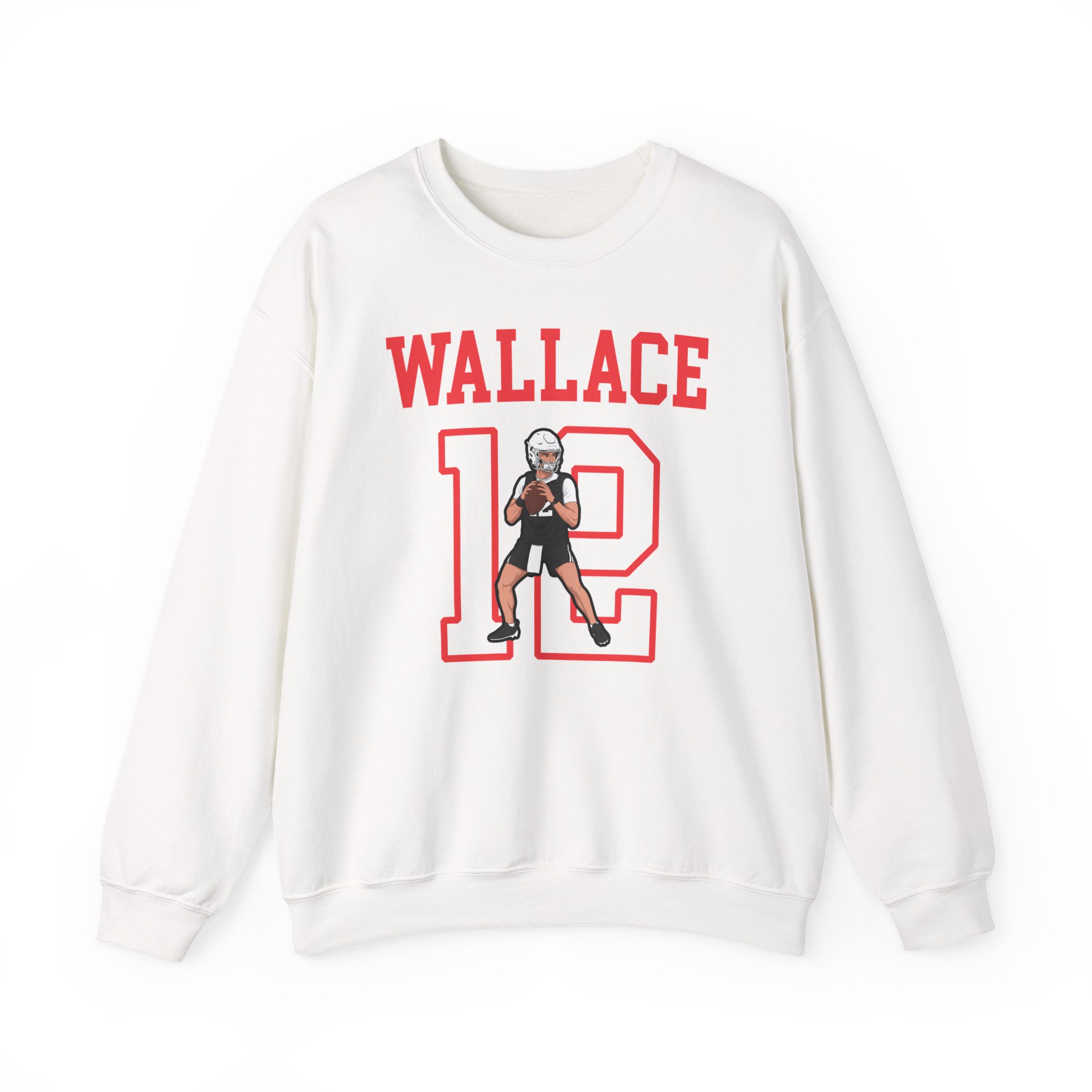 Crewneck Sweatshirt — character_shirsey in White