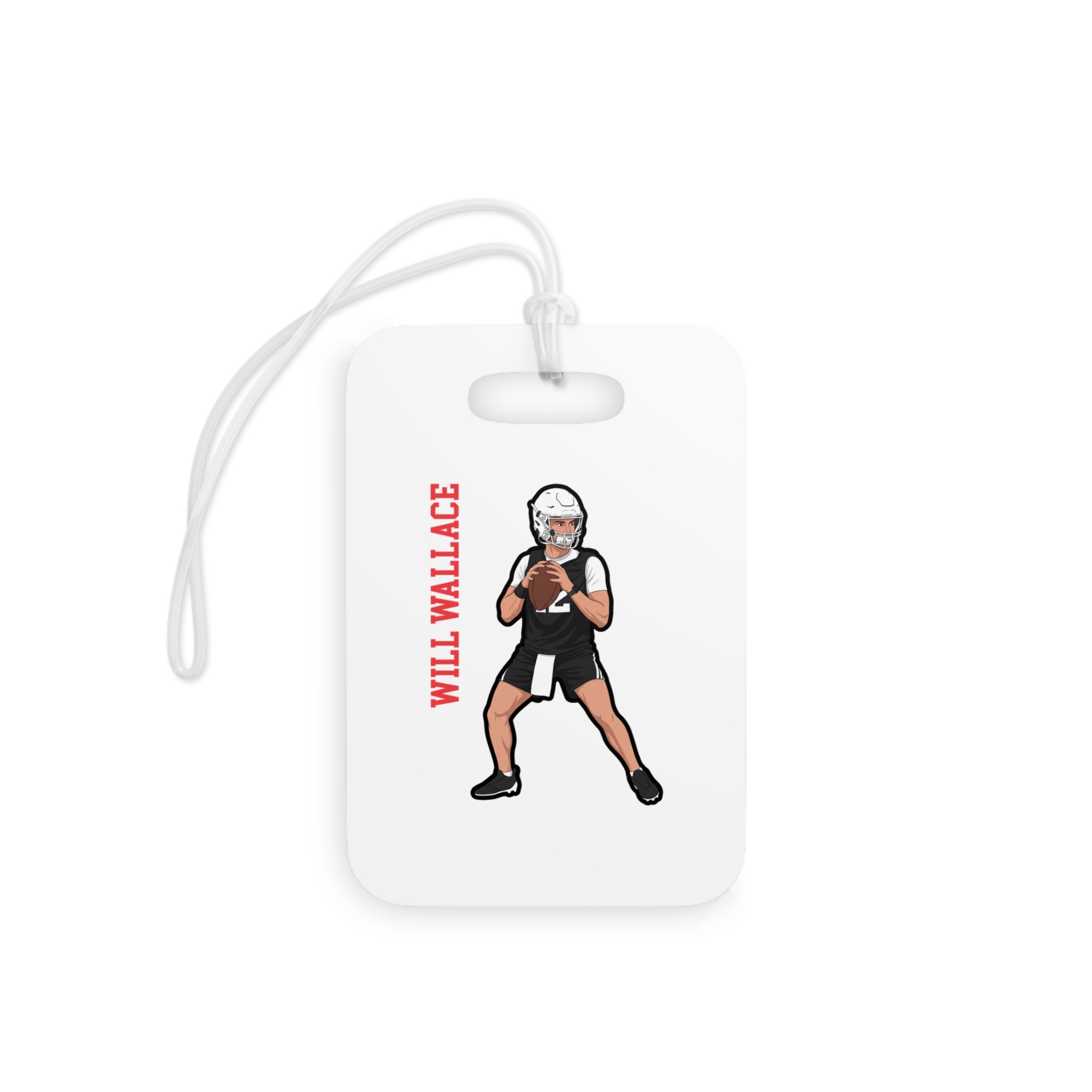 Bag Tag — character_name_vertical in Classic
