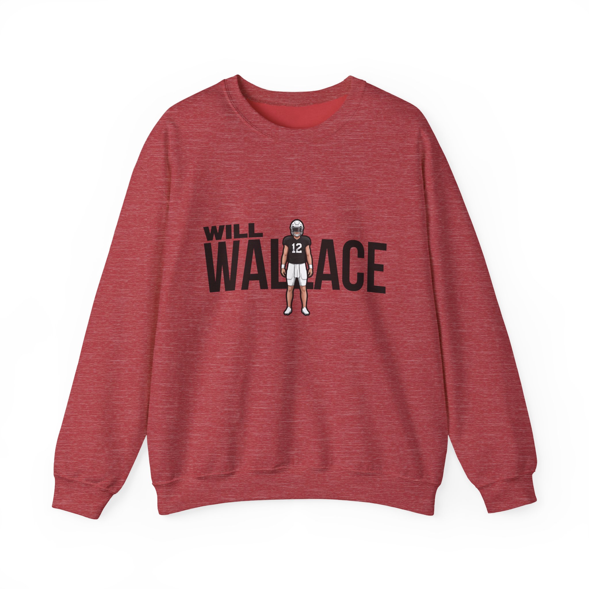 Crewneck Sweatshirt — character_player_name in Scarlet