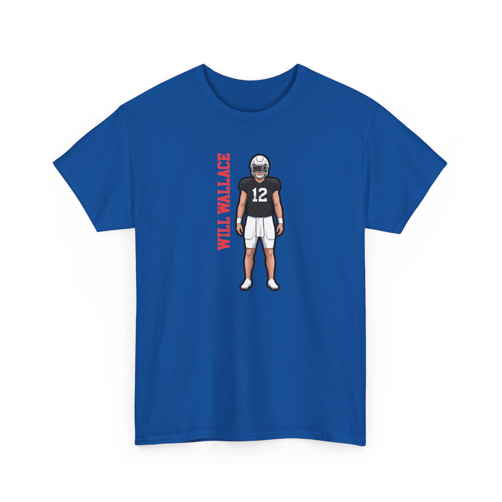 Tee — character_name_vertical in Royal