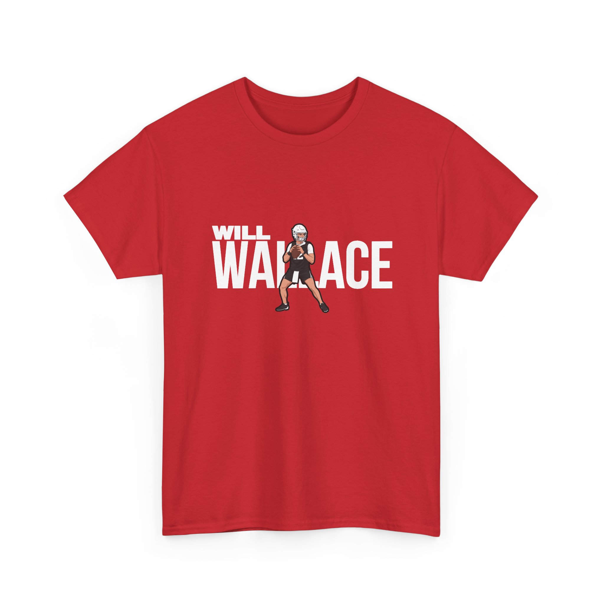 Tee — character_player_name in Red