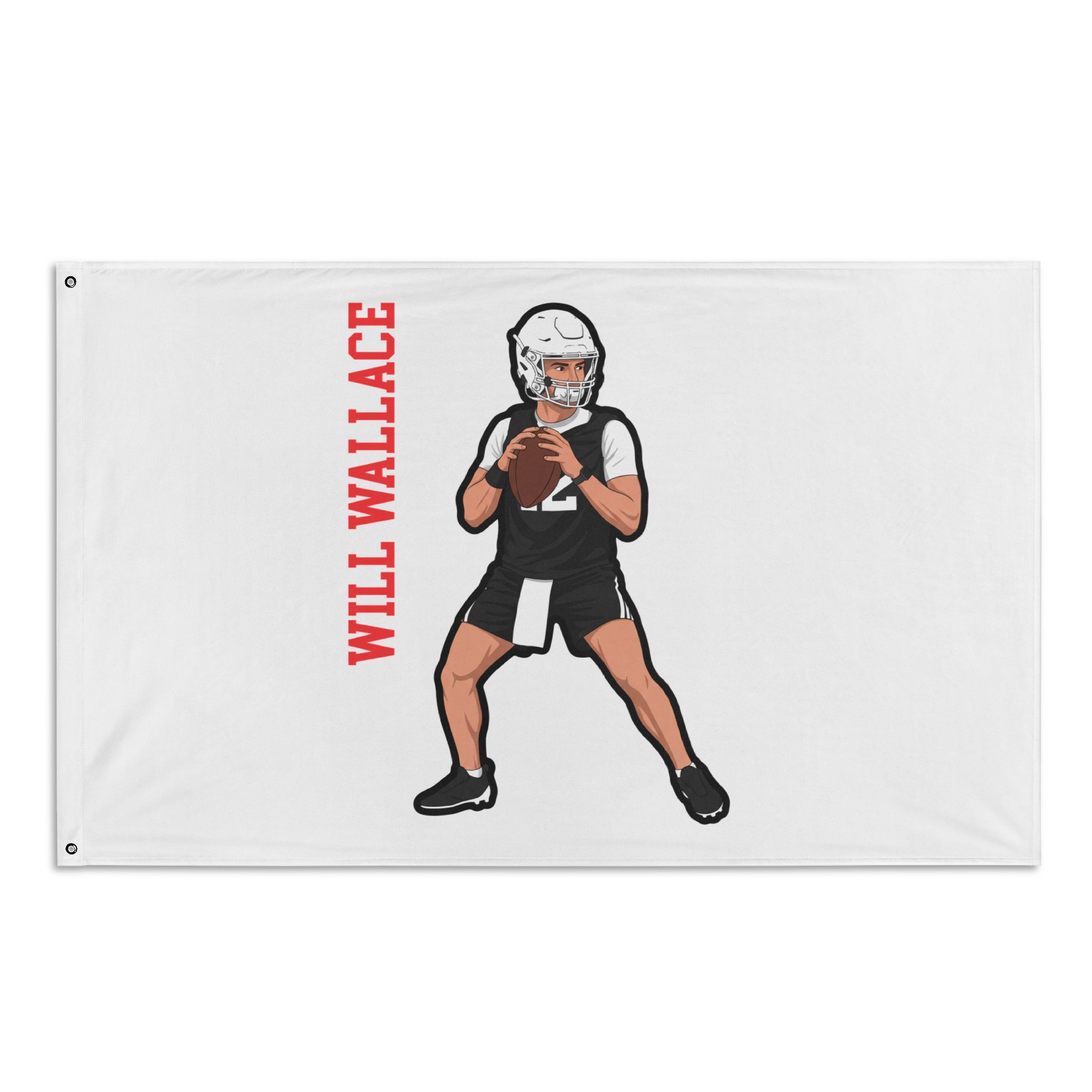 Flag (35 × 56 in) — character_name_vertical in Classic
