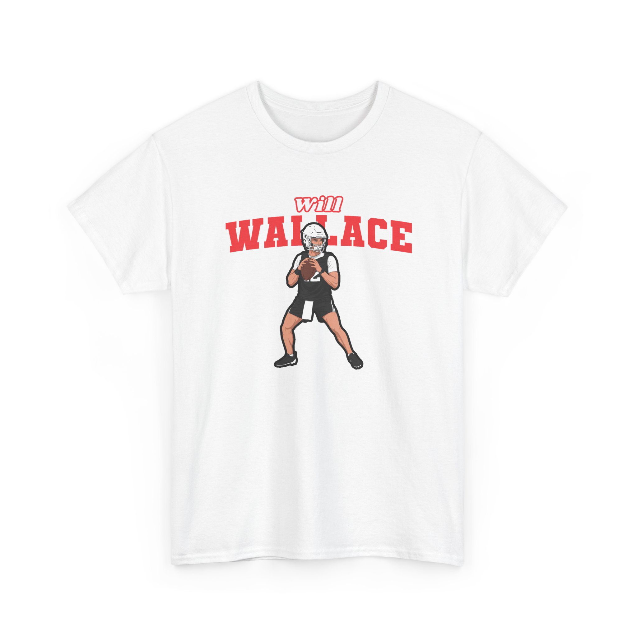 Tee — character_name_arch in White