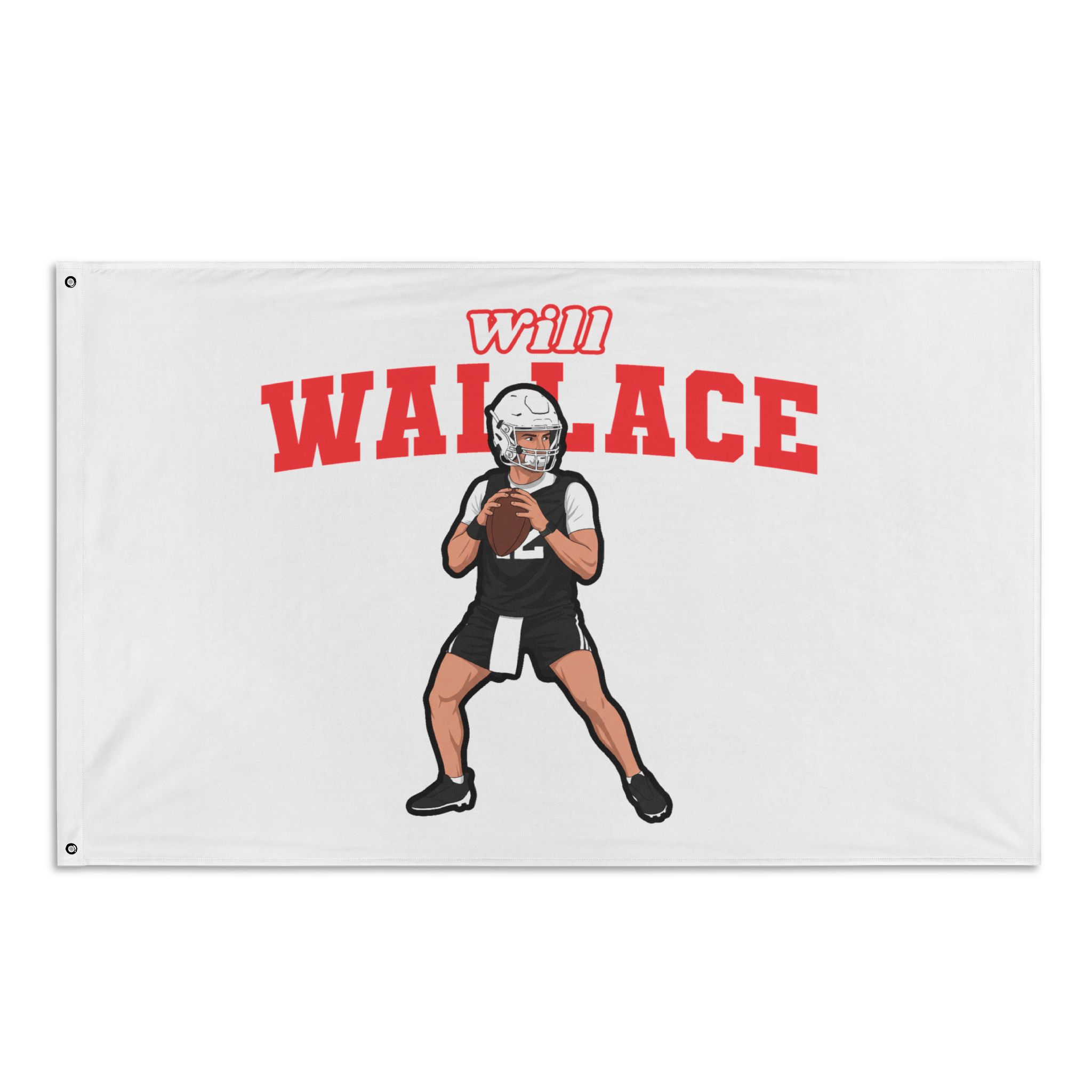 Flag (35 × 56 in) — character_name_arch in Classic