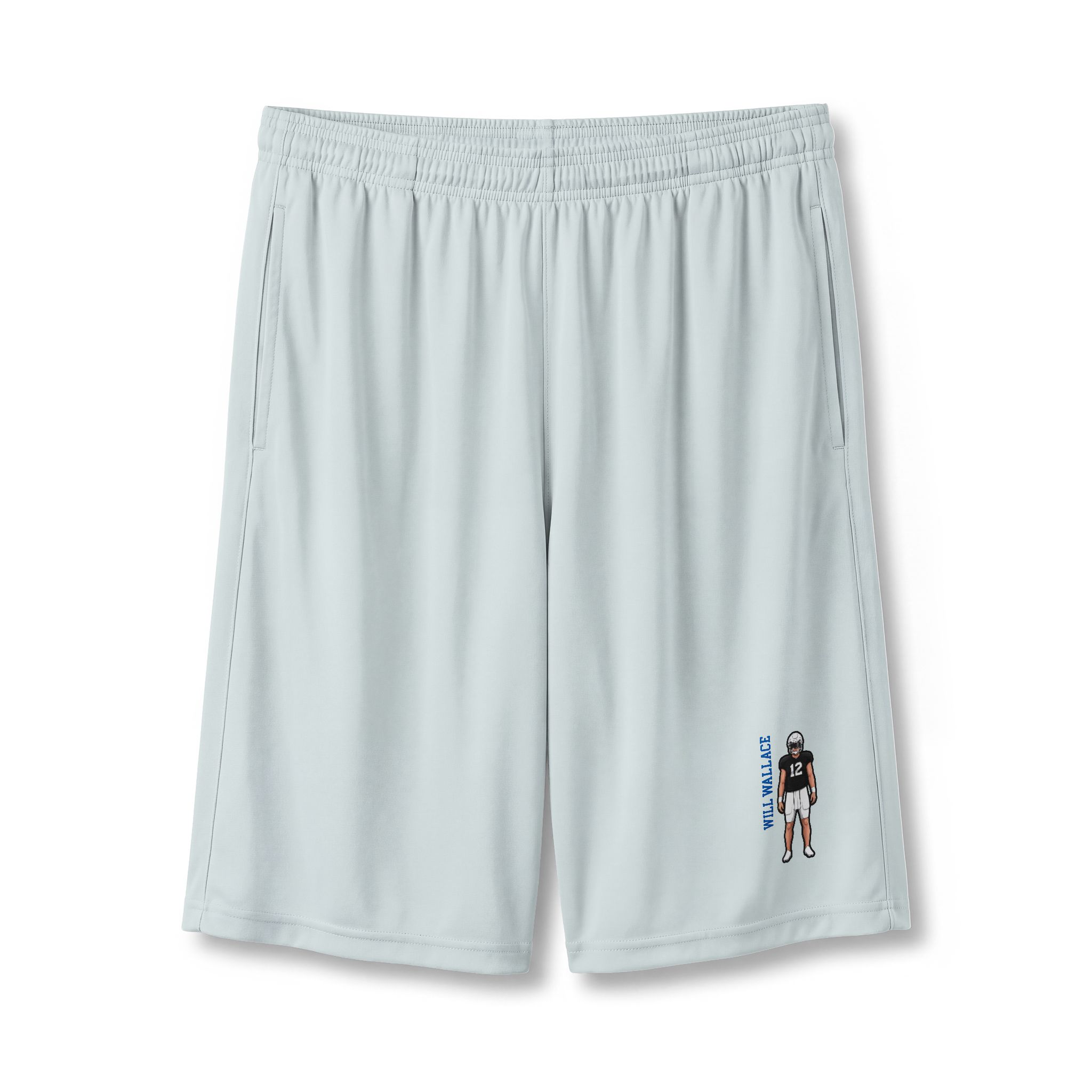 Shorts — character_name_vertical in Silver