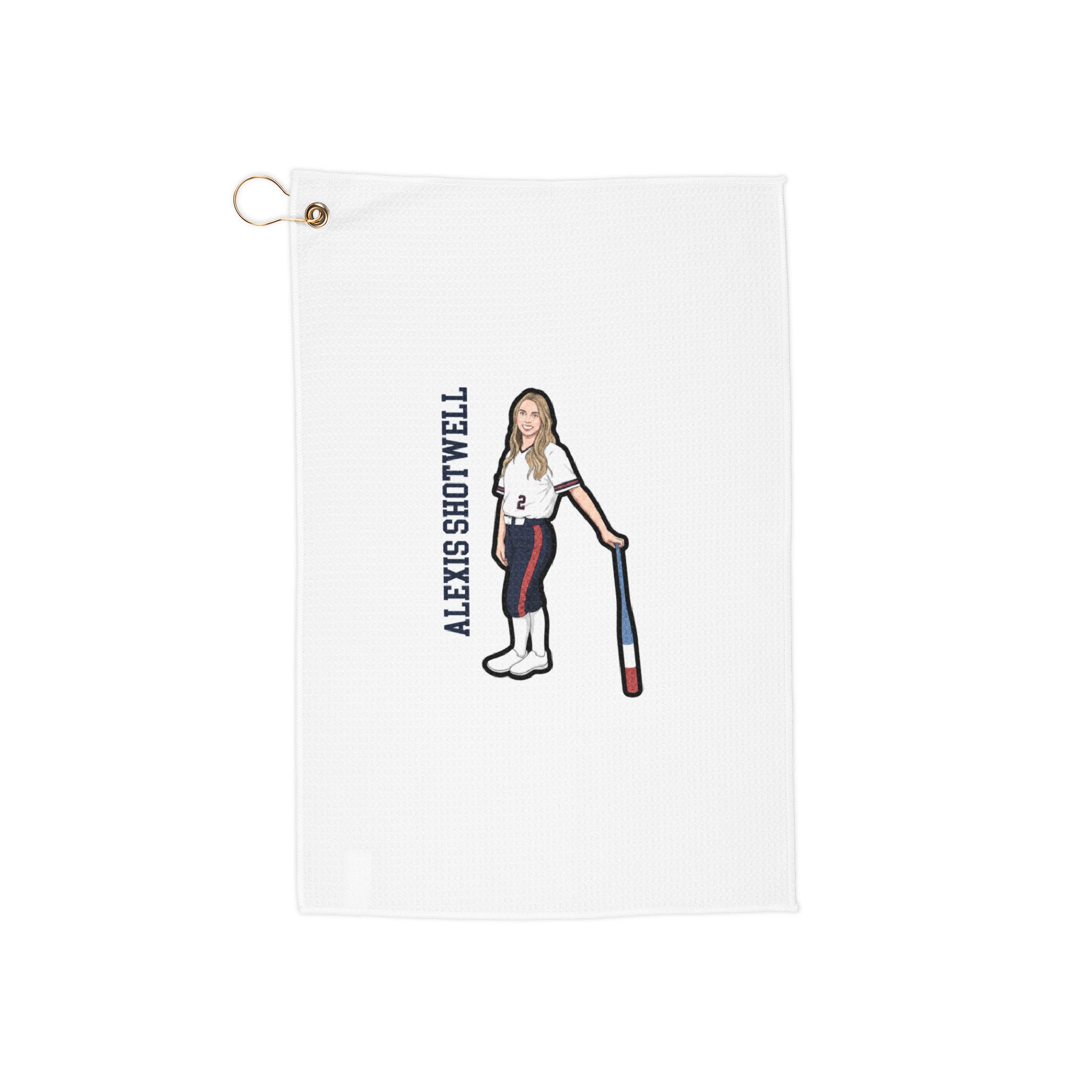 Golf Towel — character_name_vertical in Classic