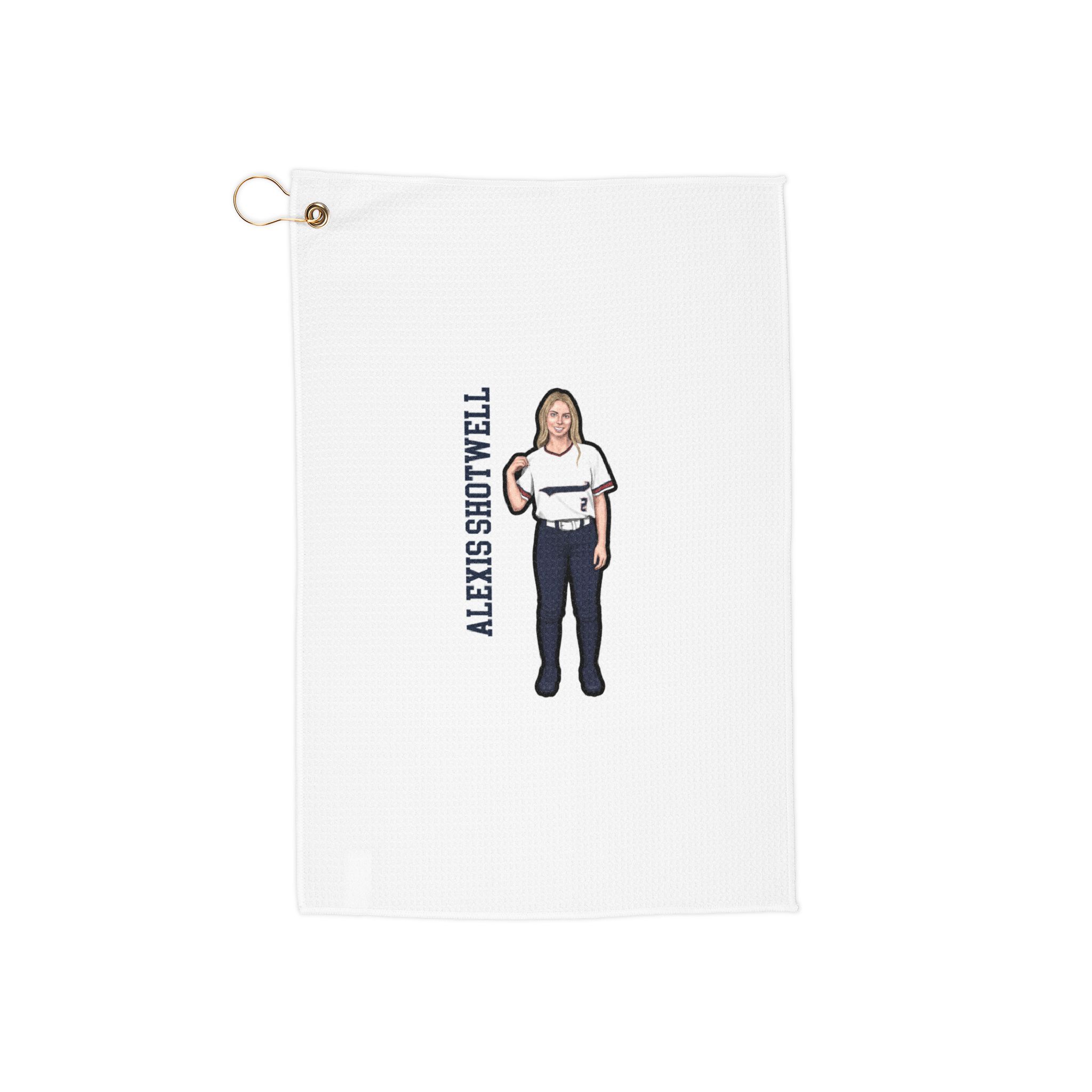 Golf Towel — character_name_vertical in Classic