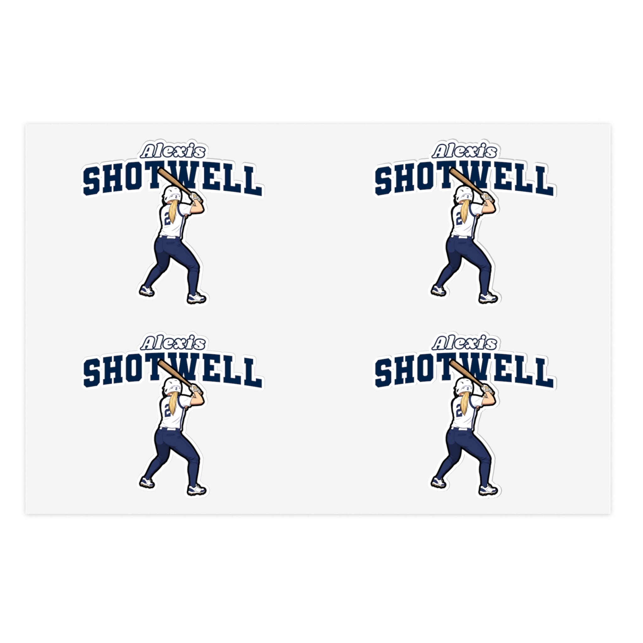 Sticker Sheet — character_name_arch in Classic