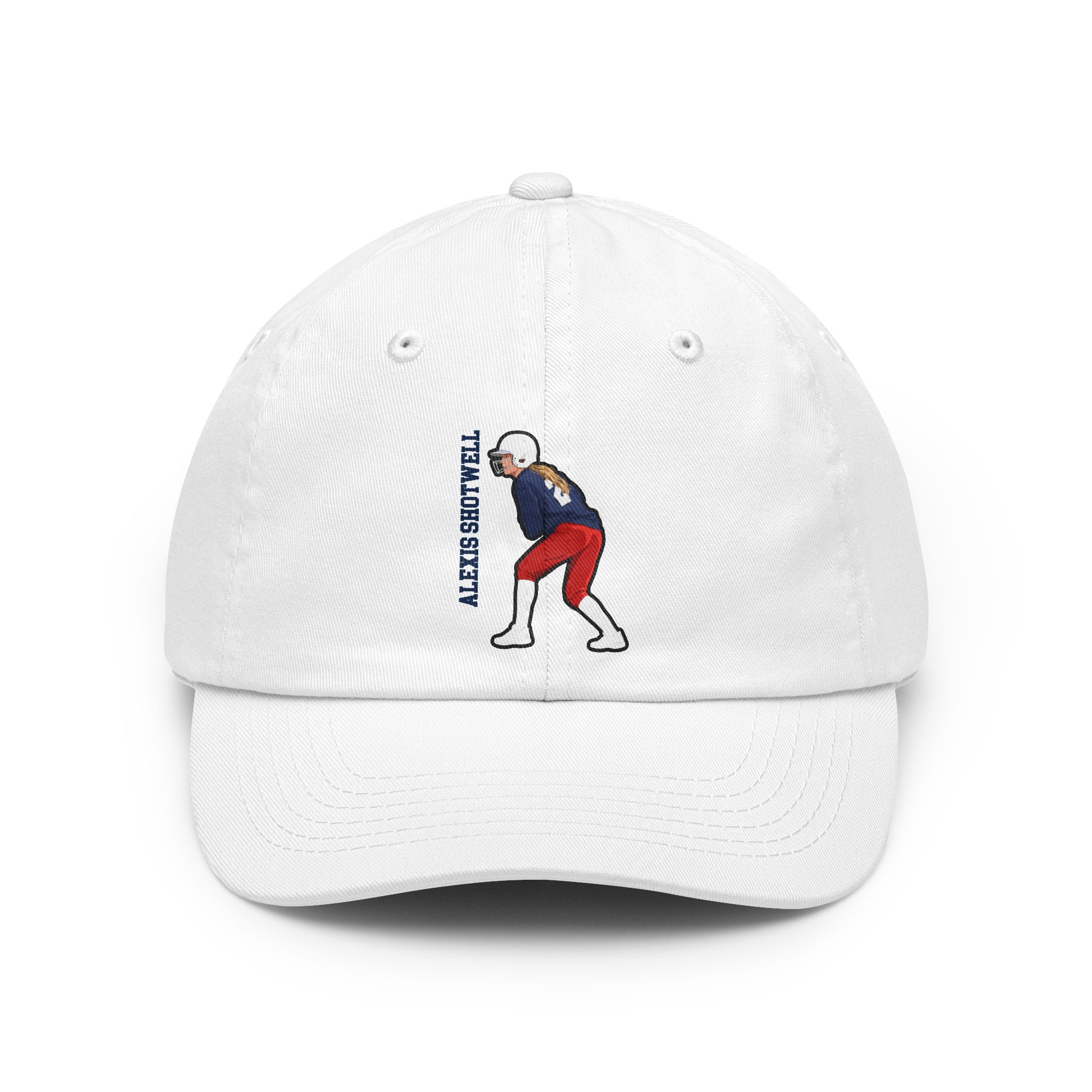Classic Cap — character_name_vertical in White