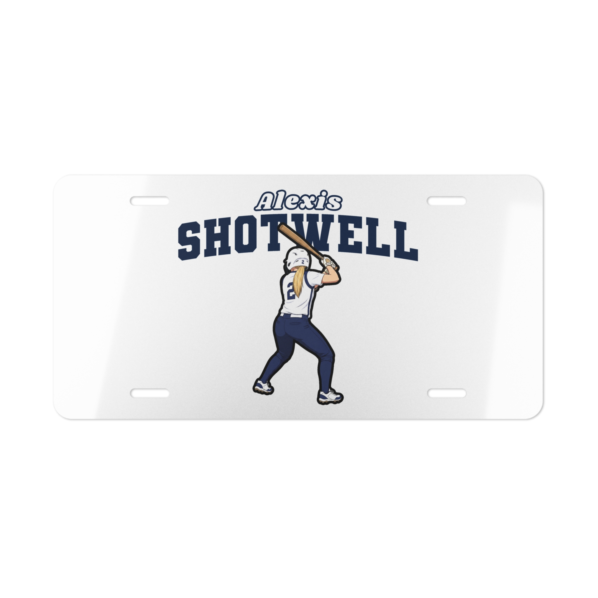 License Plate — character_name_arch in Classic