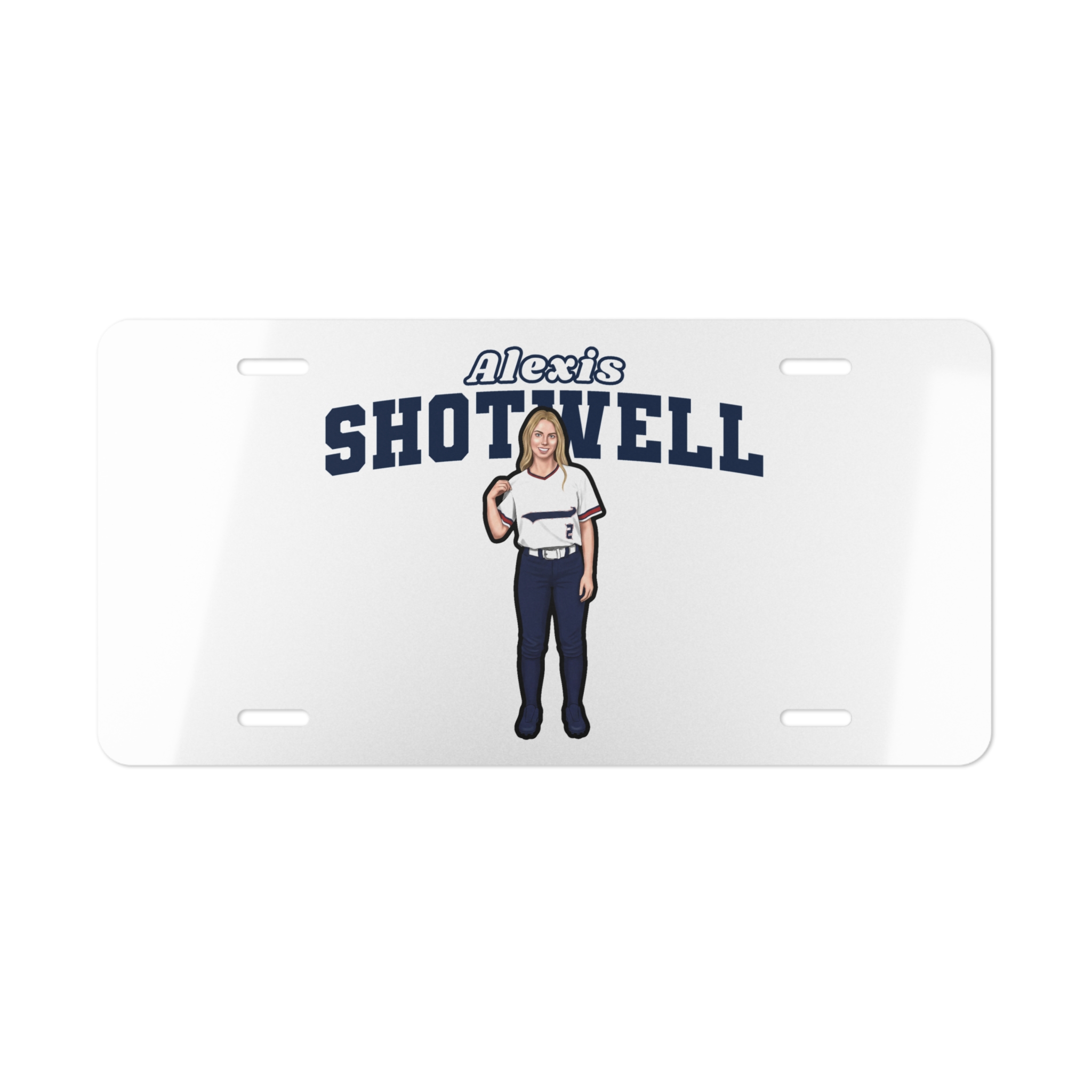 License Plate — character_name_arch in Classic
