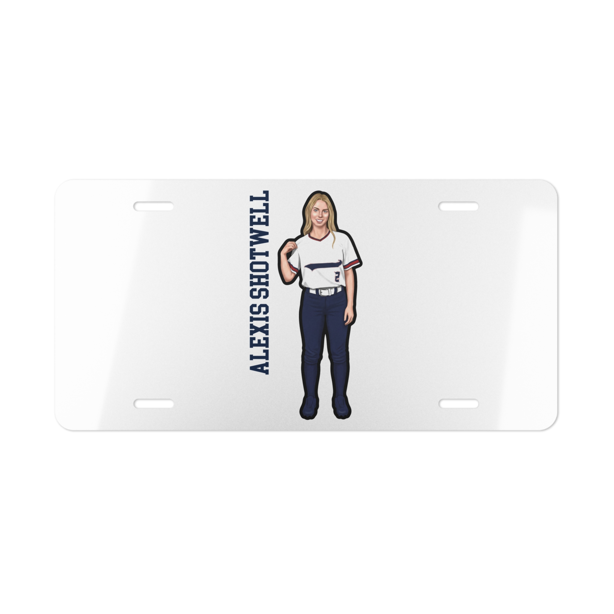 License Plate — character_name_vertical in Classic