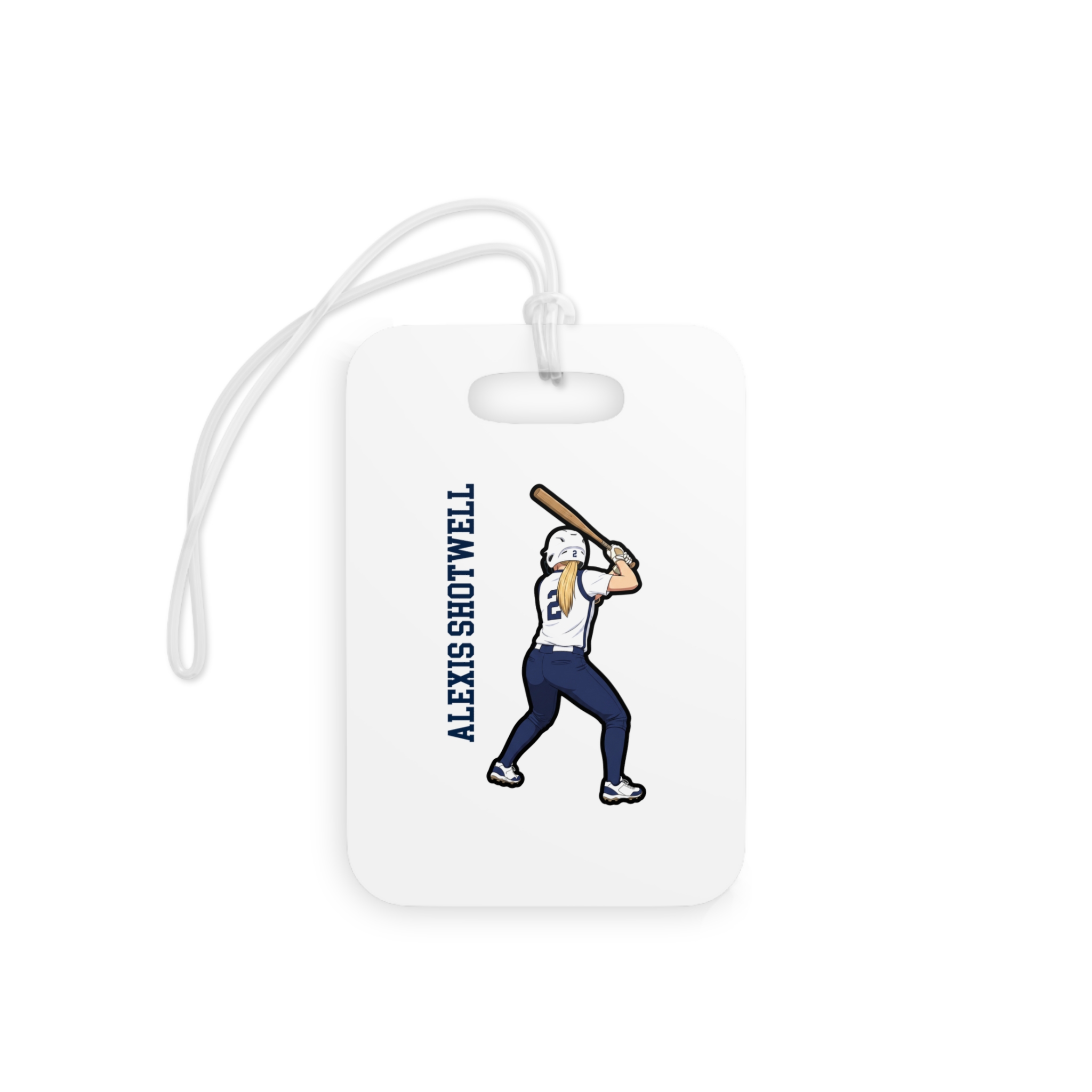 Bag Tag — character_name_vertical in Classic