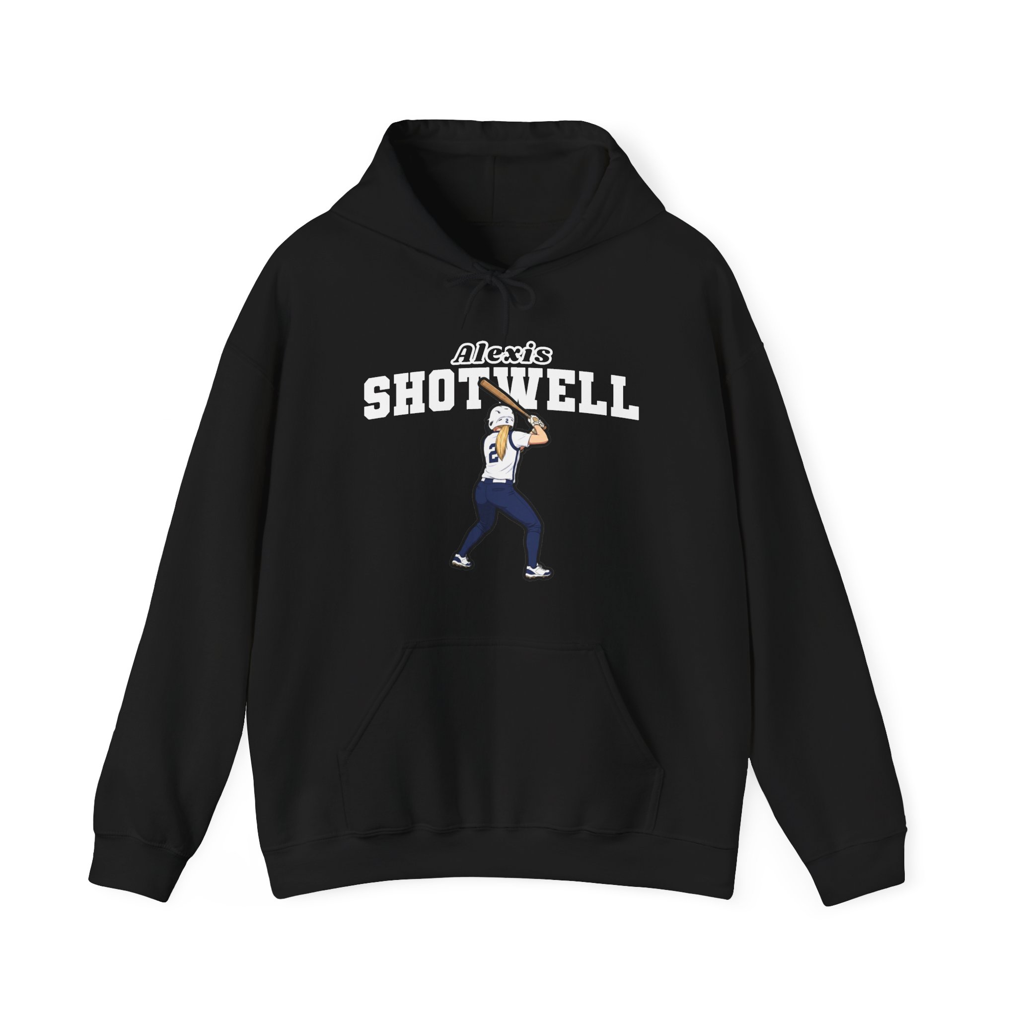 Hoodie — character_name_arch in Black