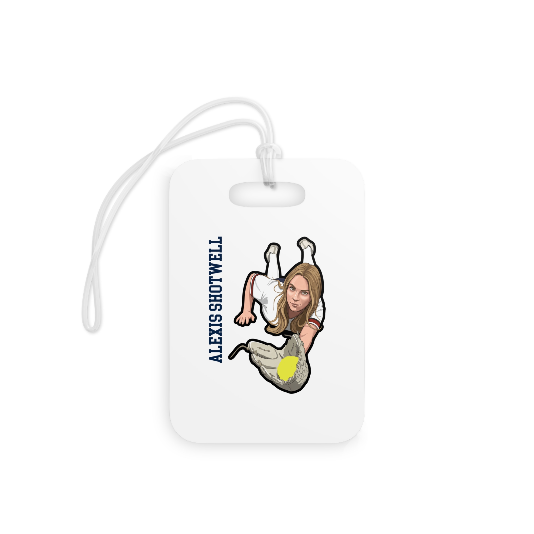 Bag Tag — character_name_vertical in Classic
