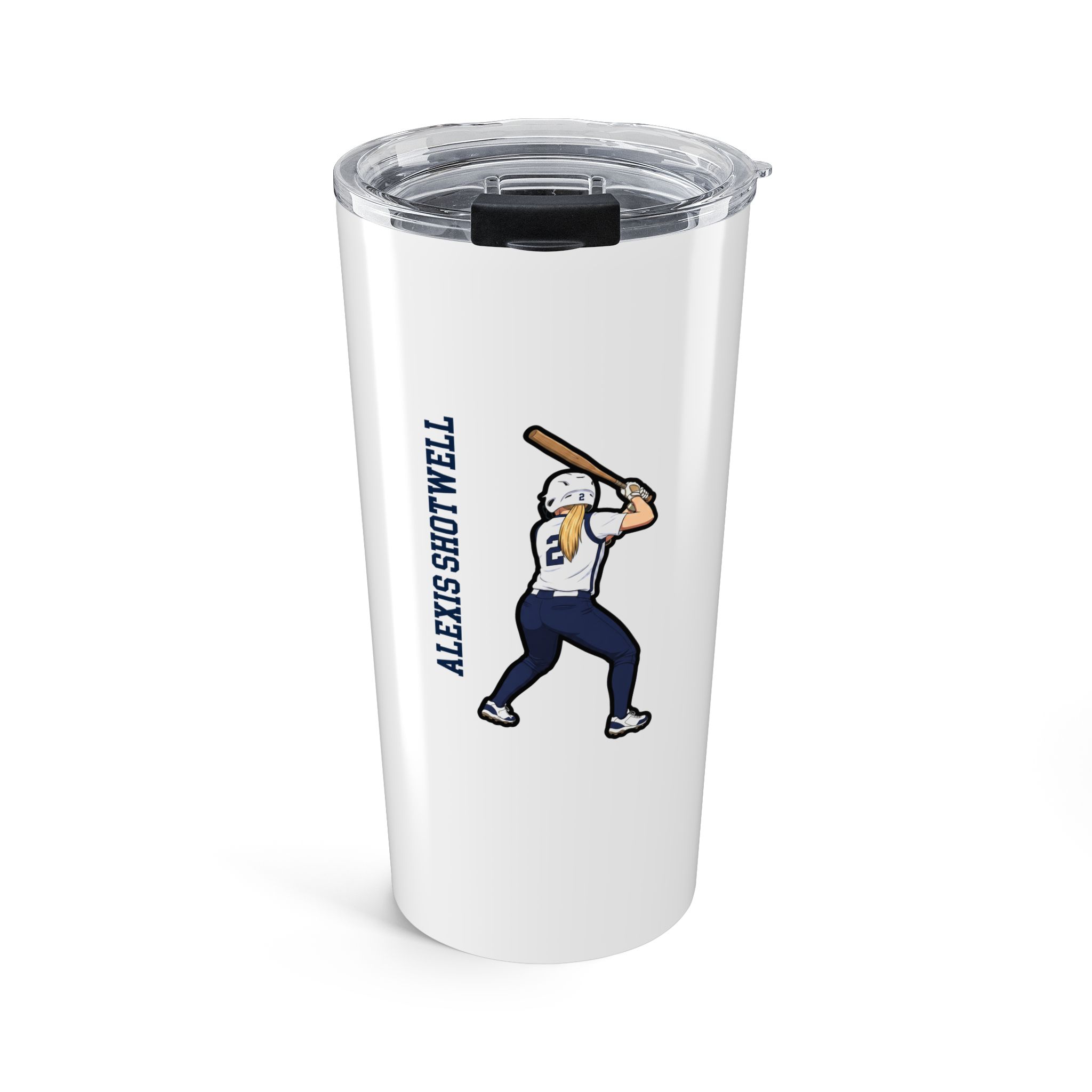 20oz Tumbler — character_name_vertical in Classic