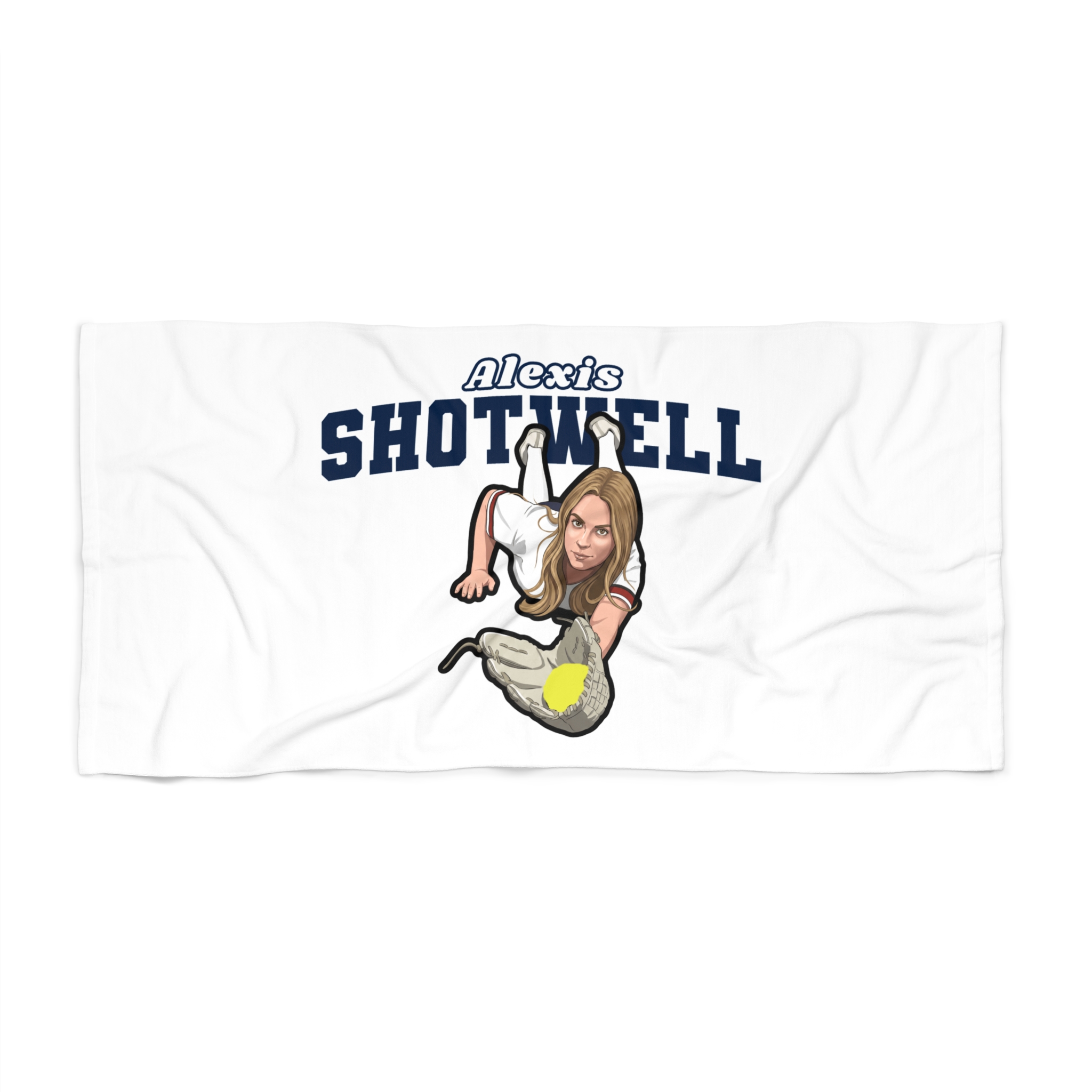 Beach Towel — character_name_arch in Classic