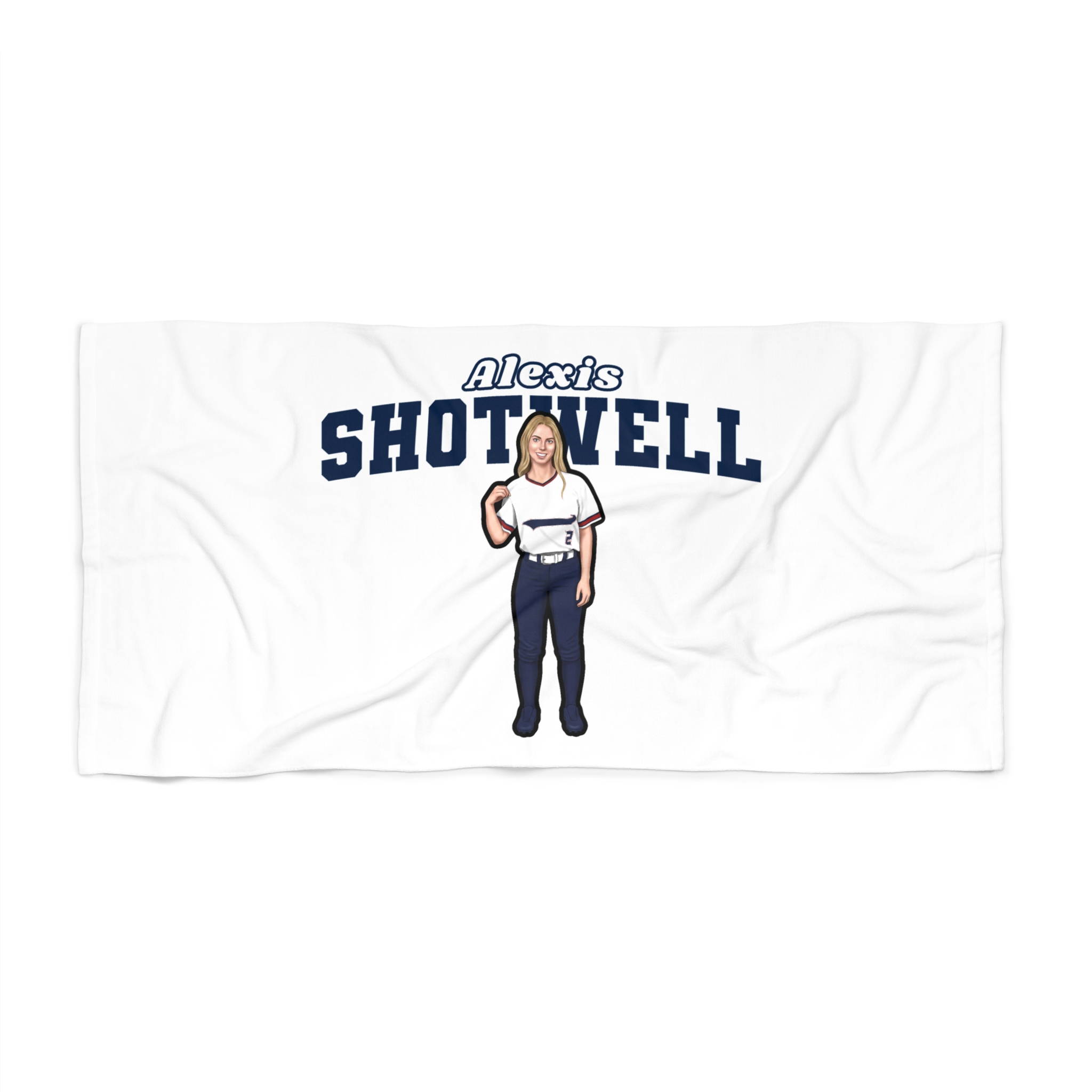 Beach Towel — character_name_arch in Classic