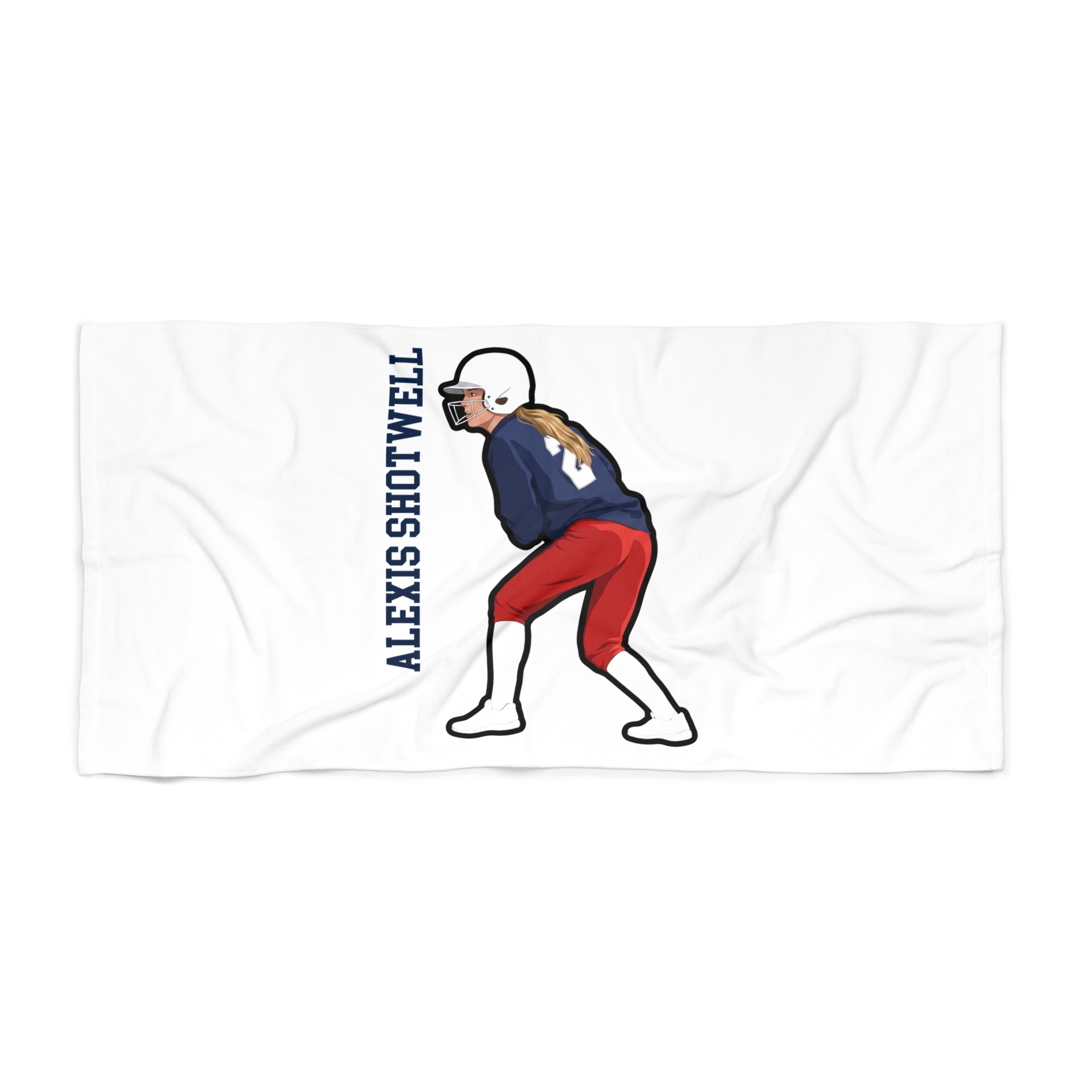 Beach Towel — character_name_vertical in Classic