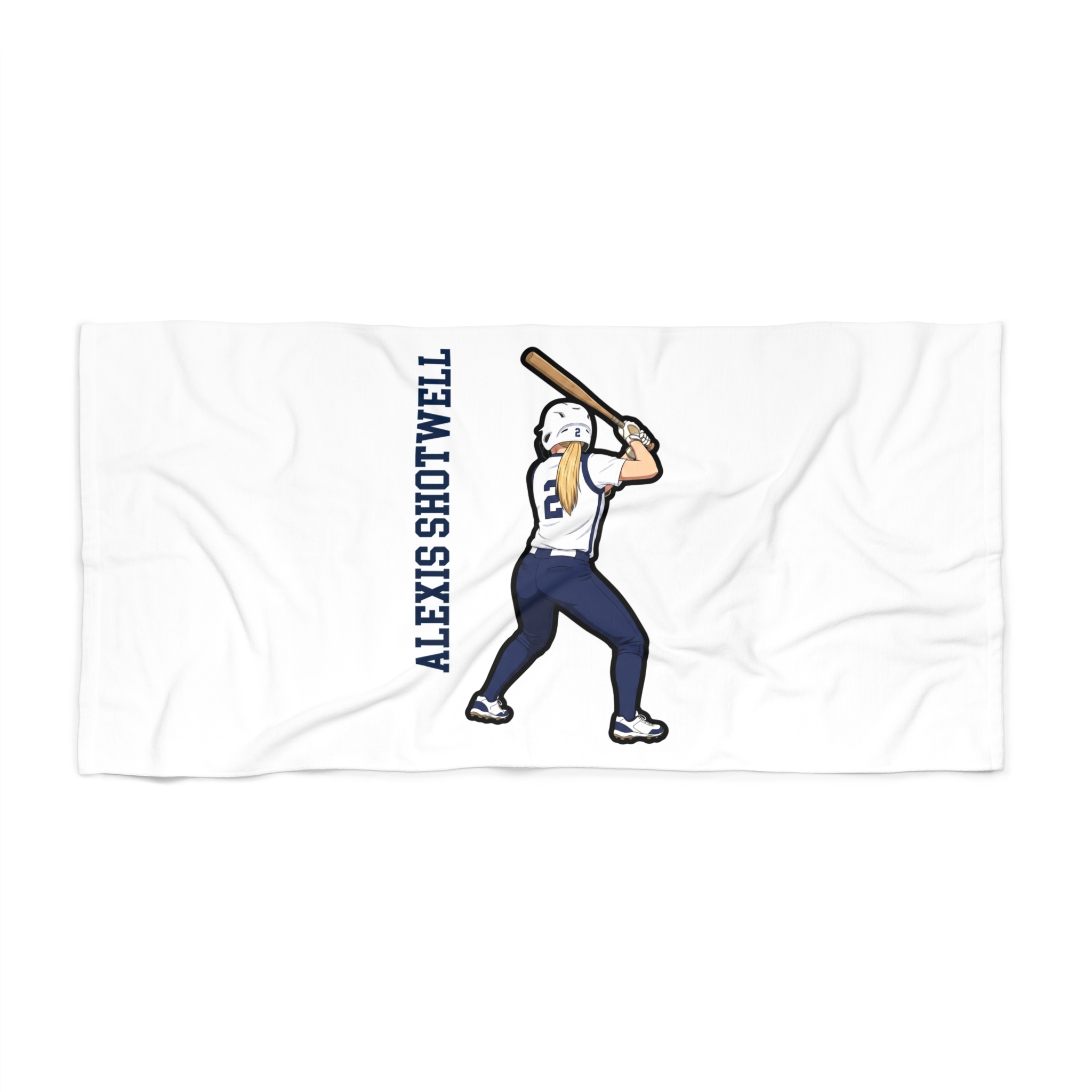 Beach Towel — character_name_vertical in Classic