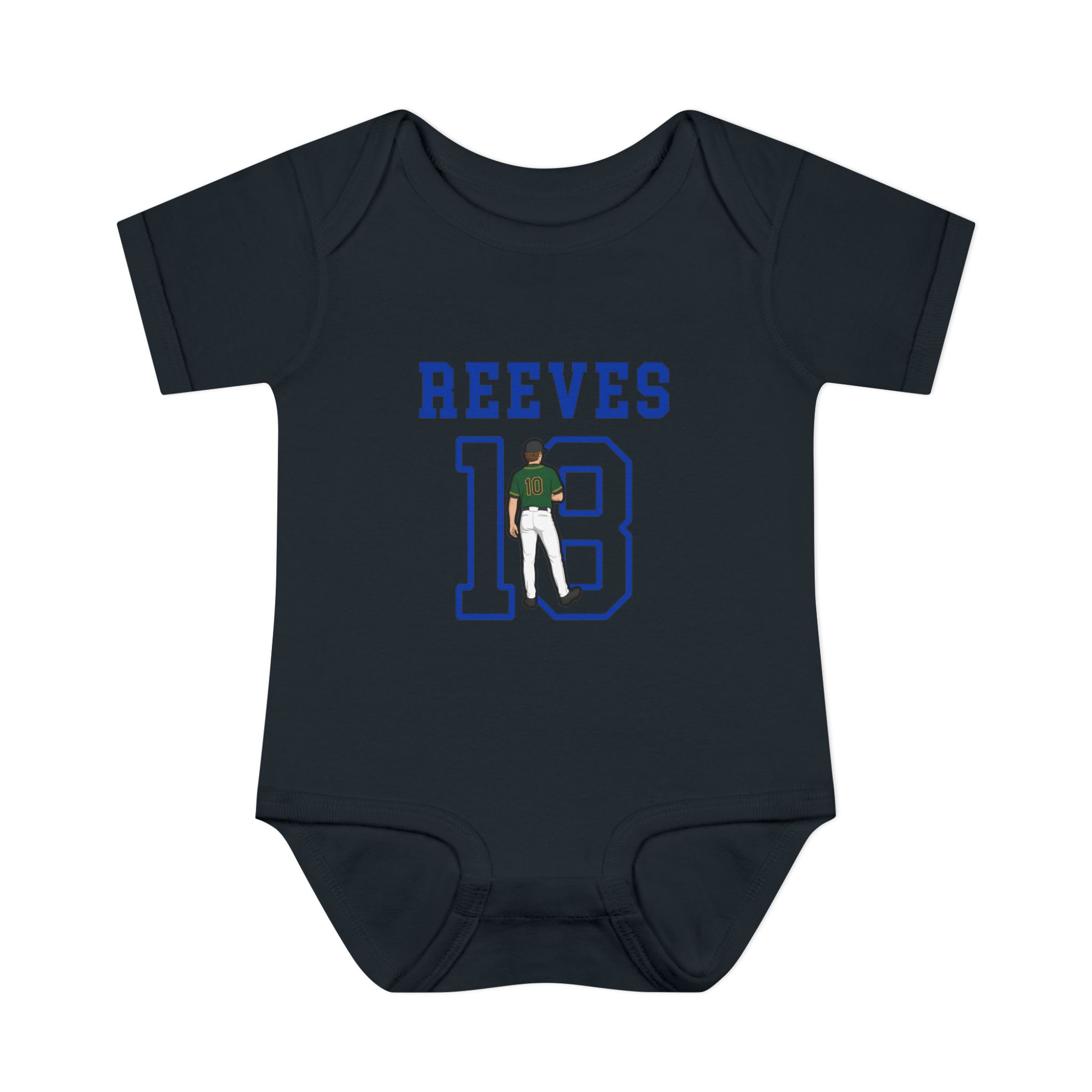 Baby Onesie — character_shirsey in Black