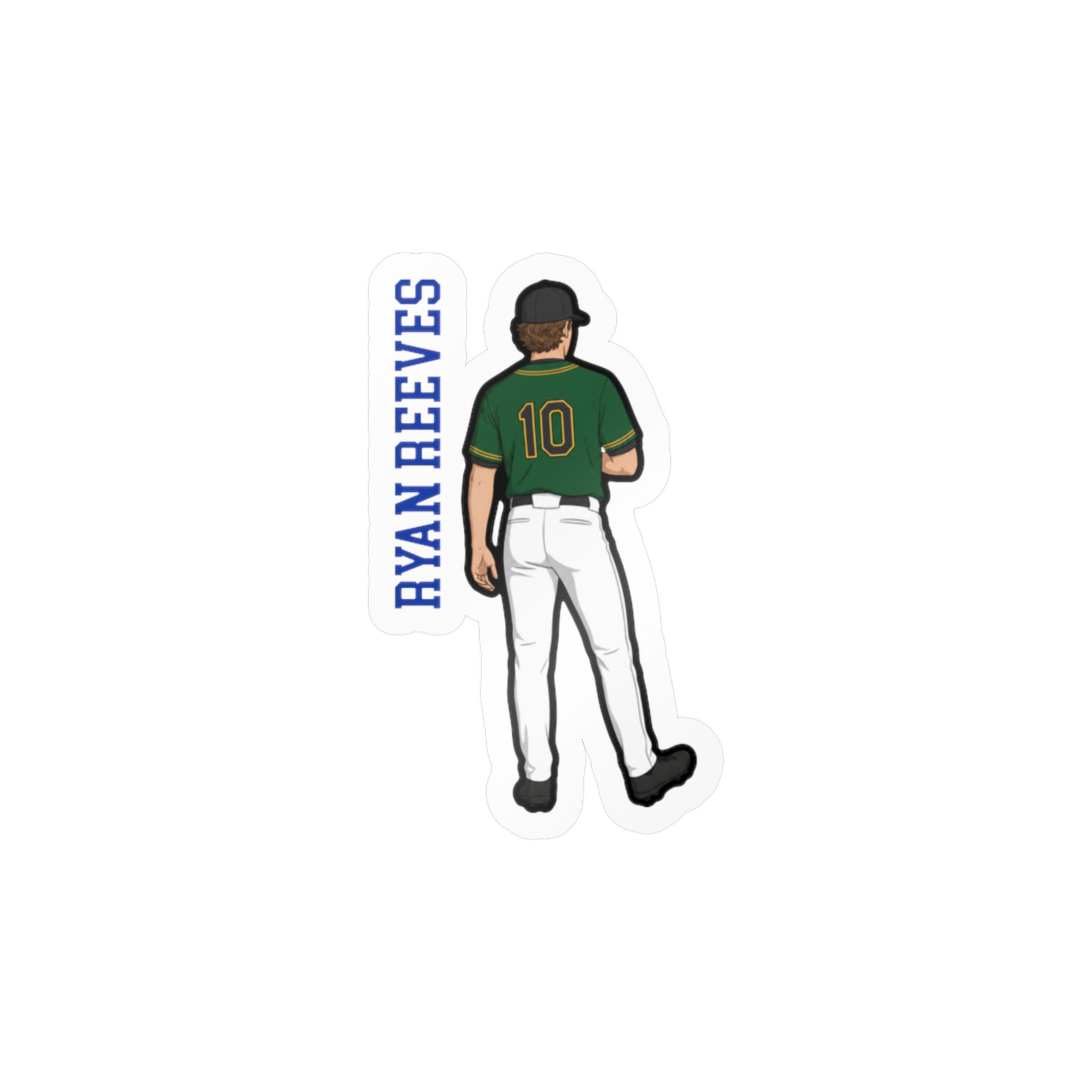 Vinyl Sticker — character_name_vertical in Classic