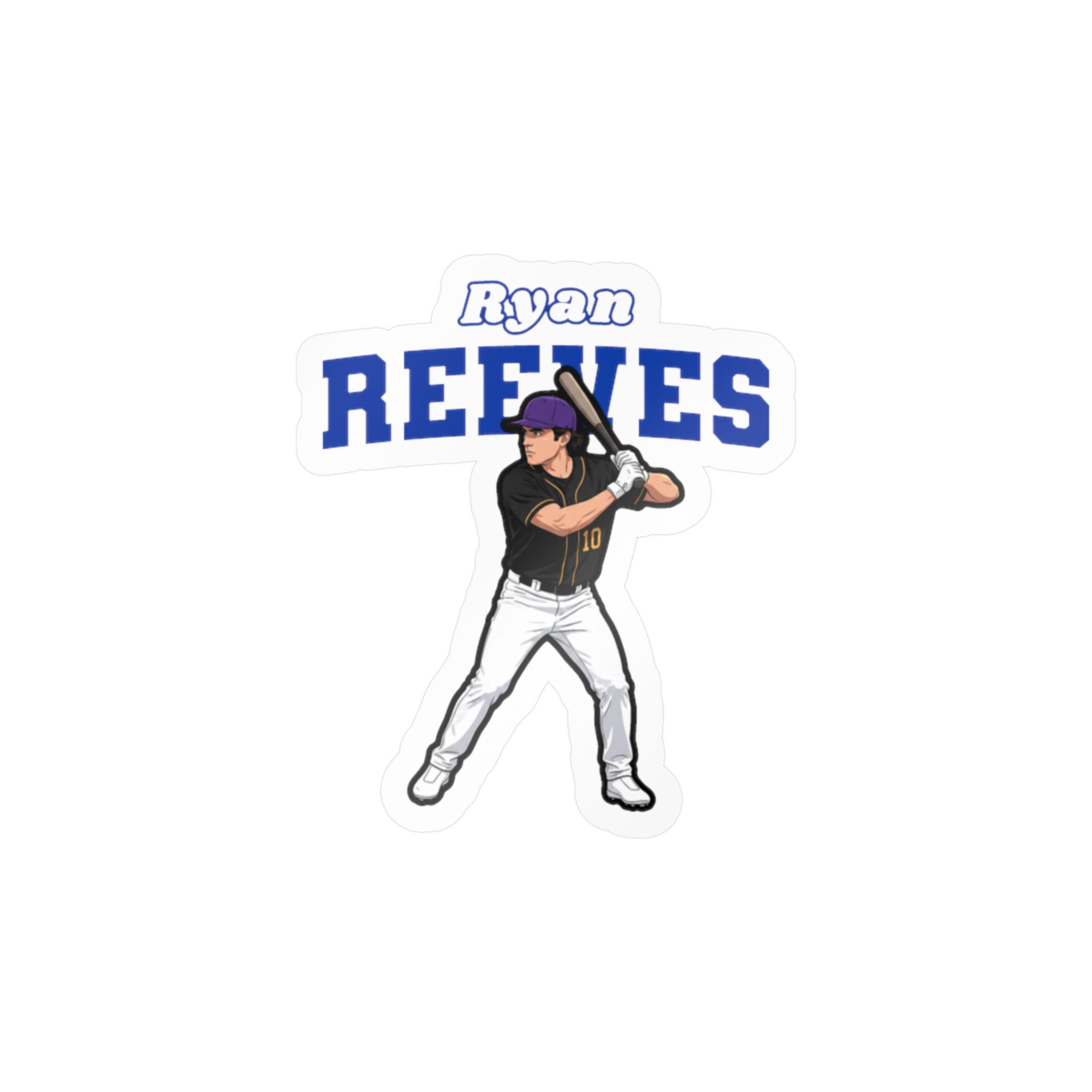 Vinyl Sticker — character_name_arch in Classic