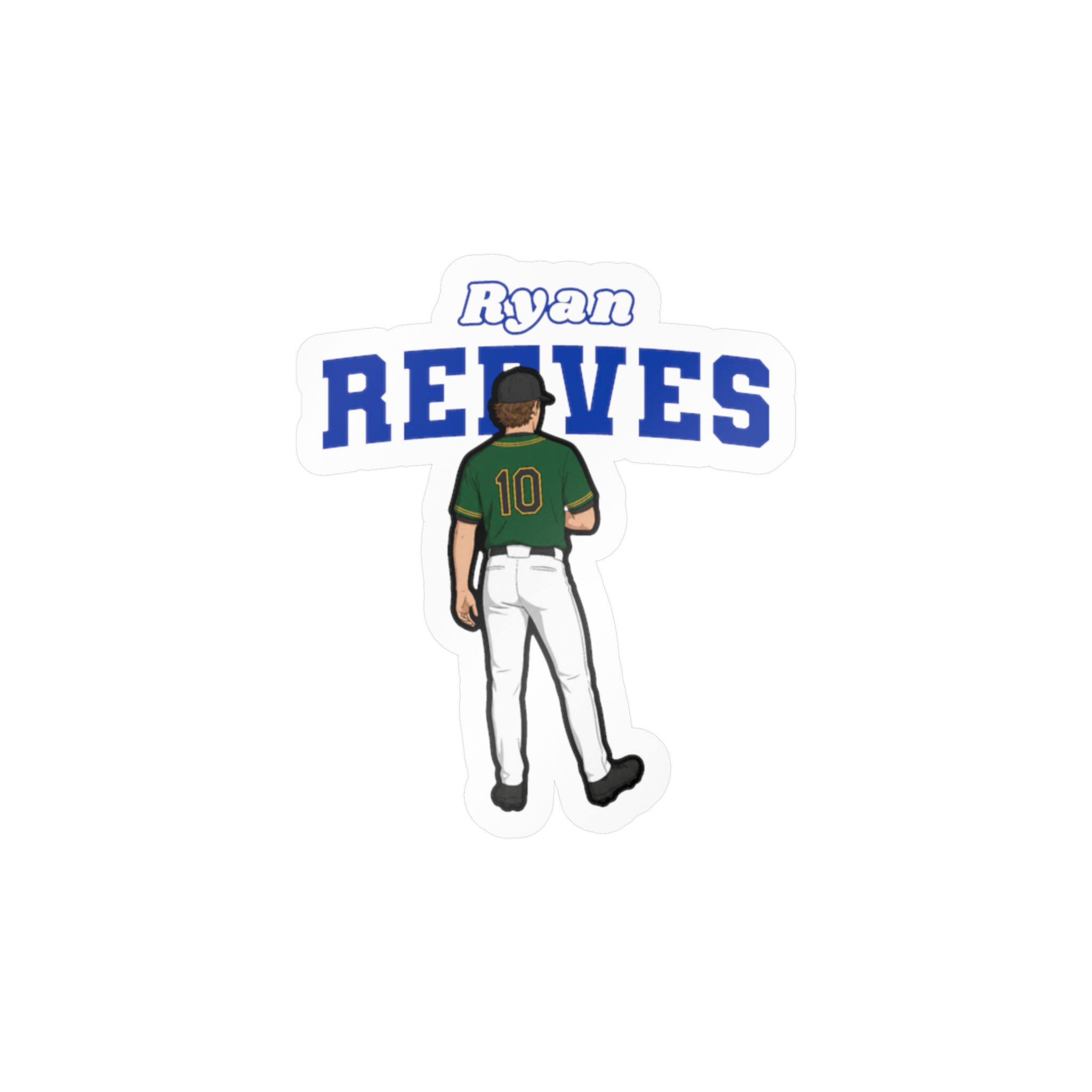 Vinyl Sticker — character_name_arch in Classic