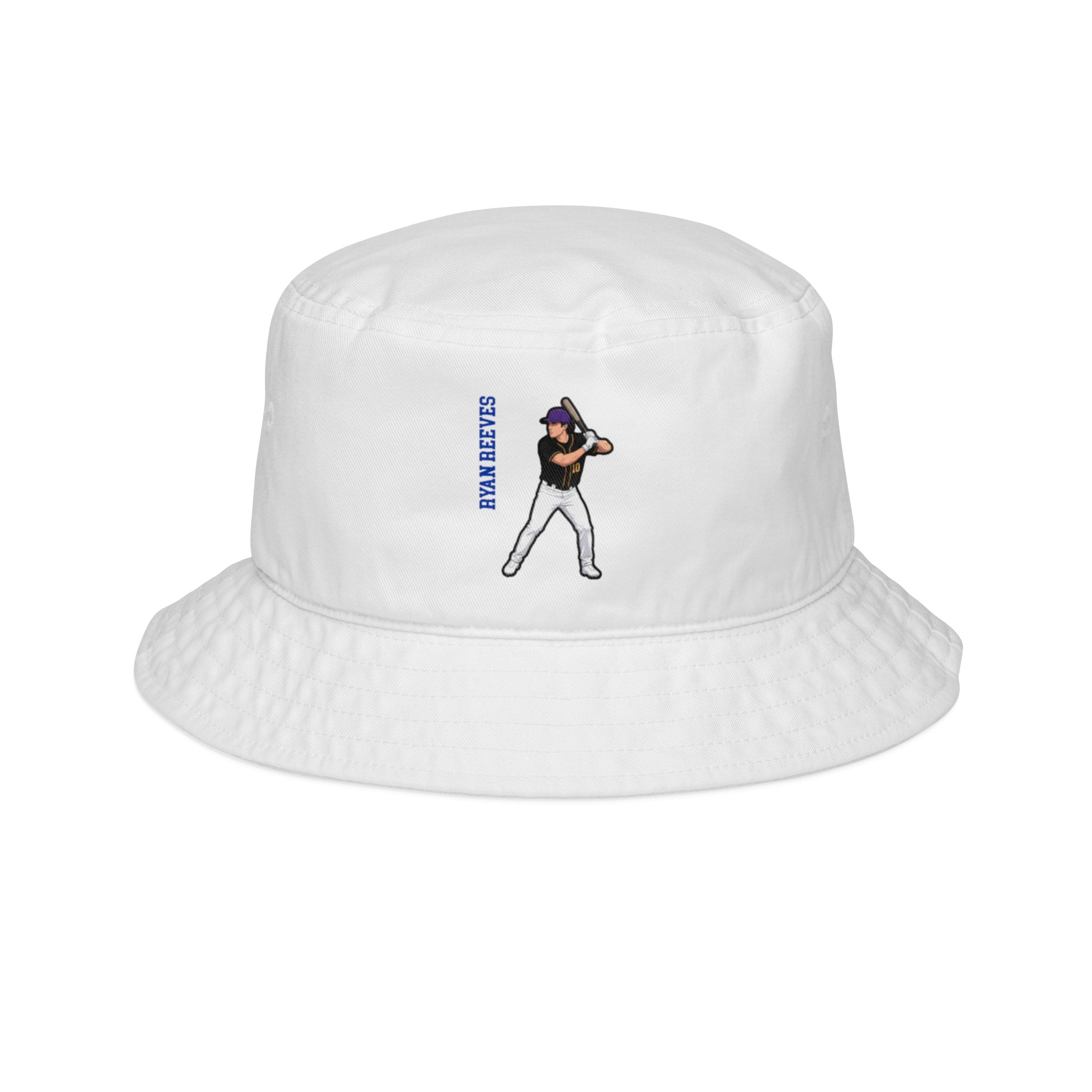 Bucket Hat — character_name_vertical in White