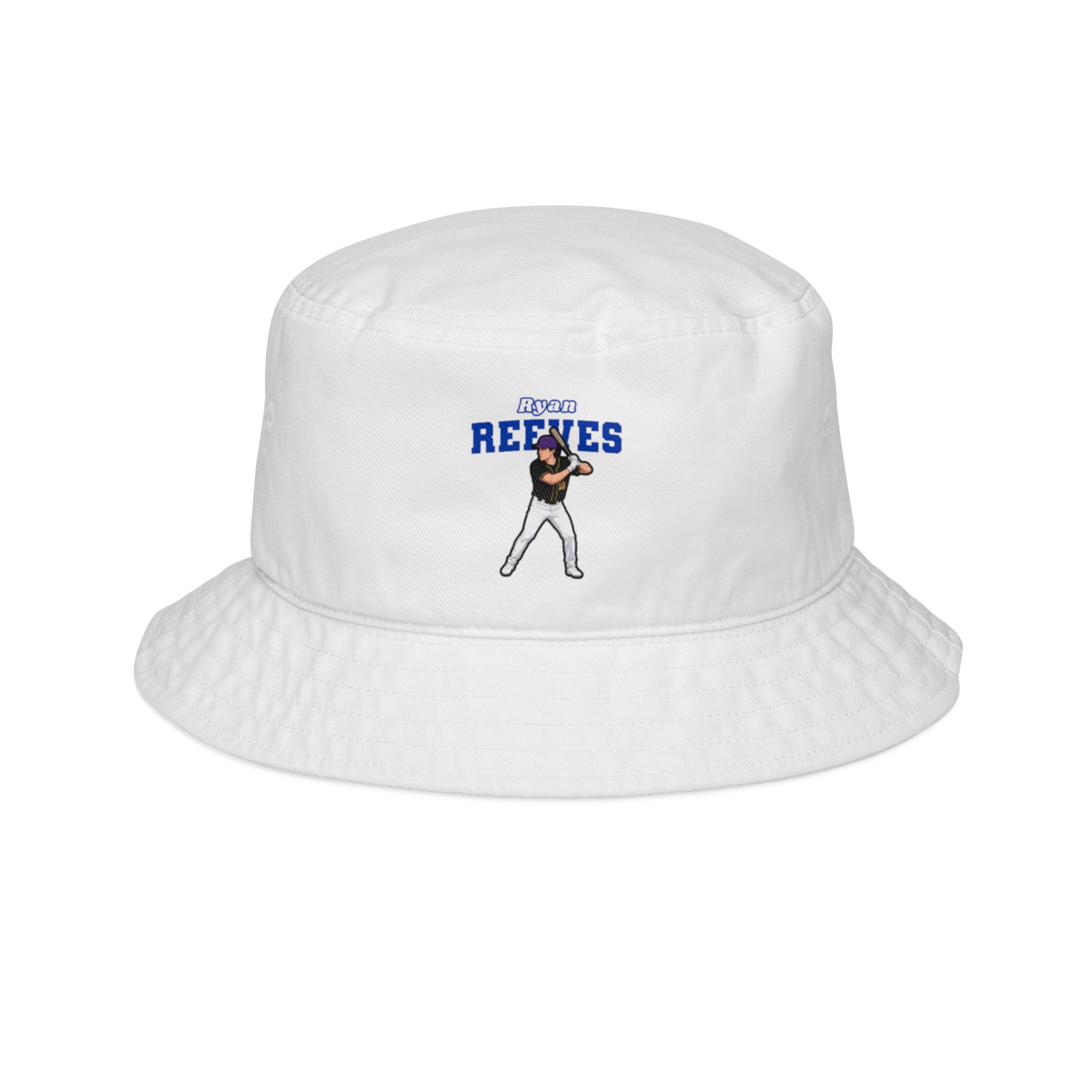 Bucket Hat — character_name_arch in White