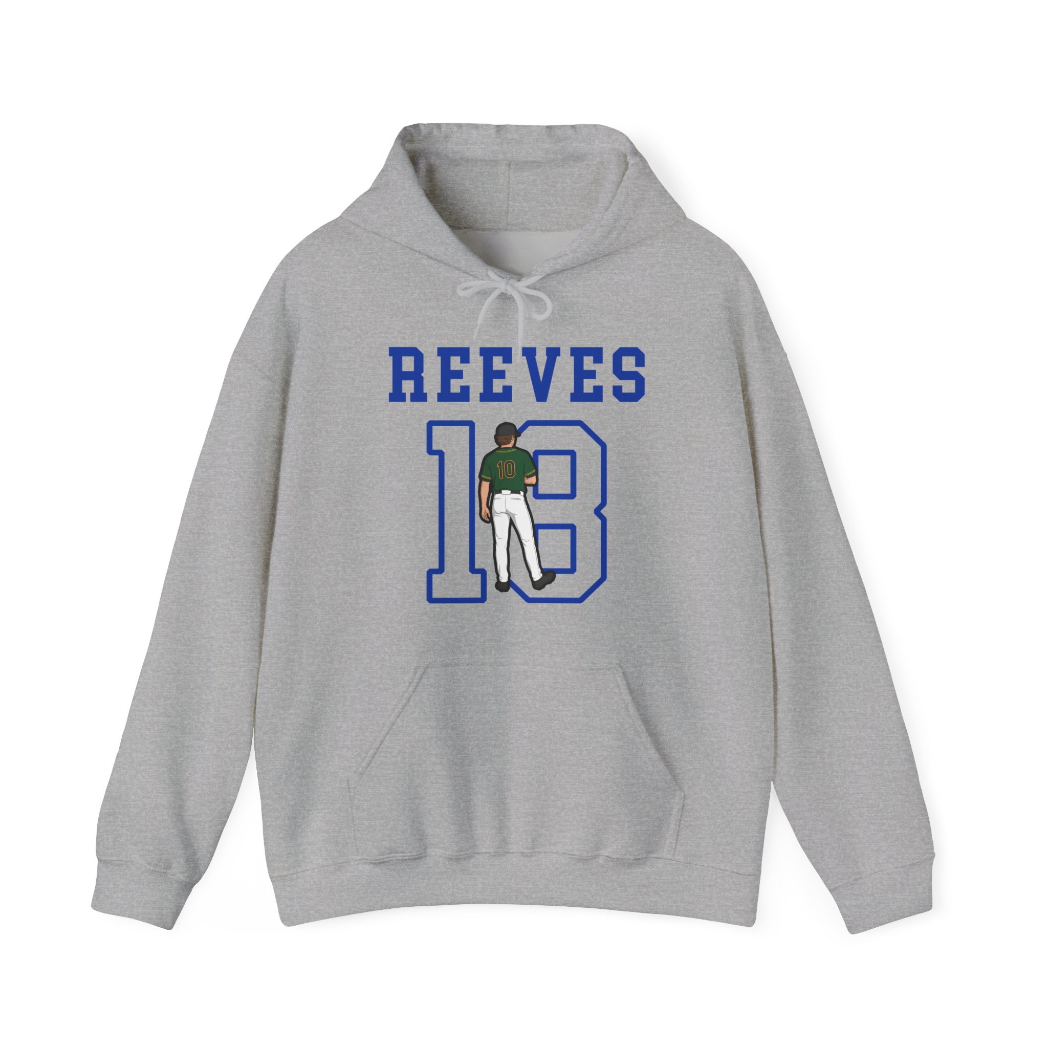 Hoodie — character_shirsey in Grey