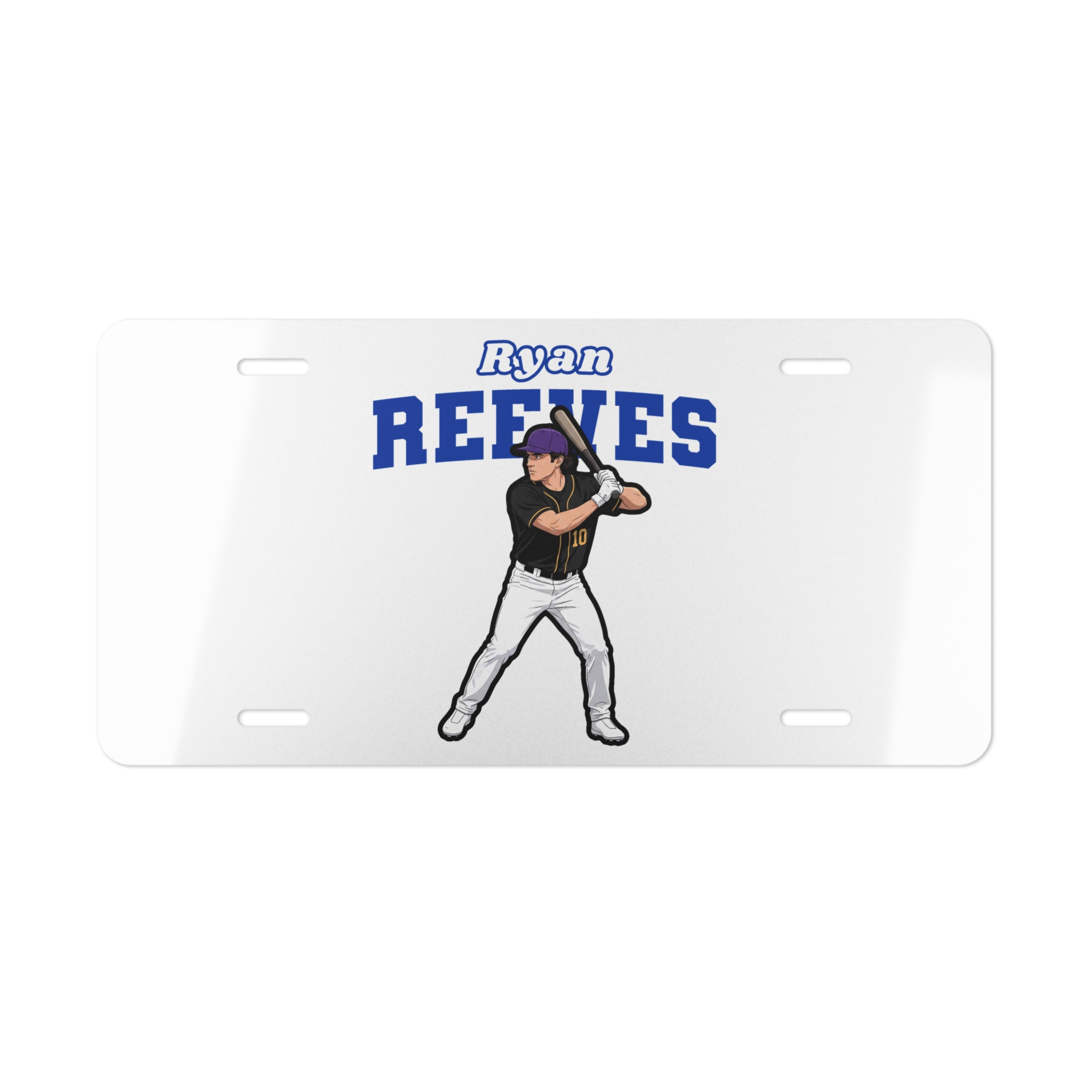 License Plate — character_name_arch in Classic