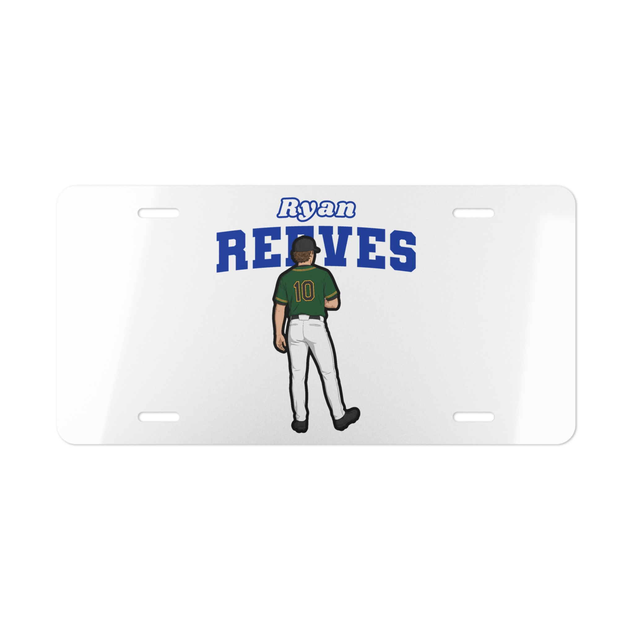 License Plate — character_name_arch in Classic