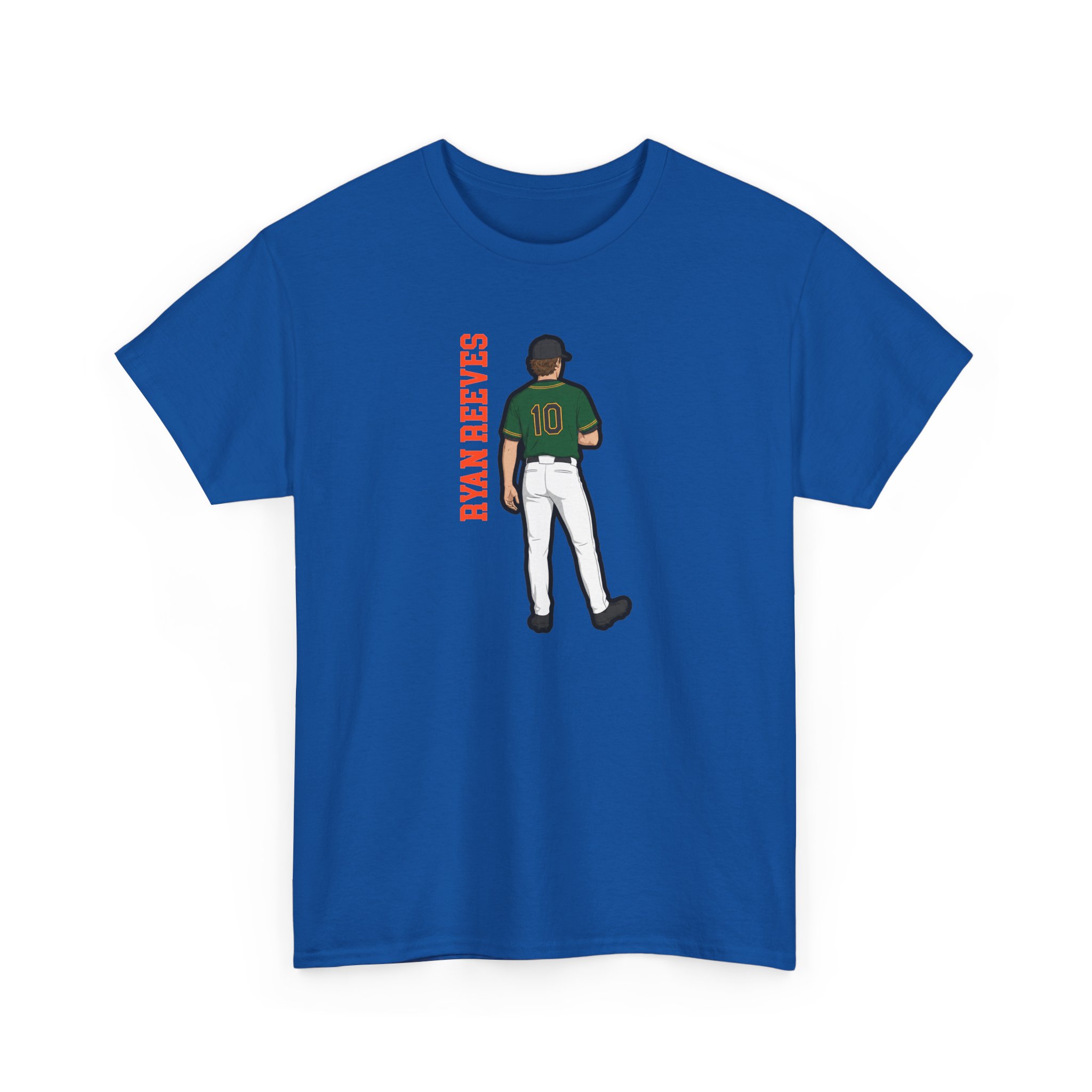 Tee — character_name_vertical in Royal