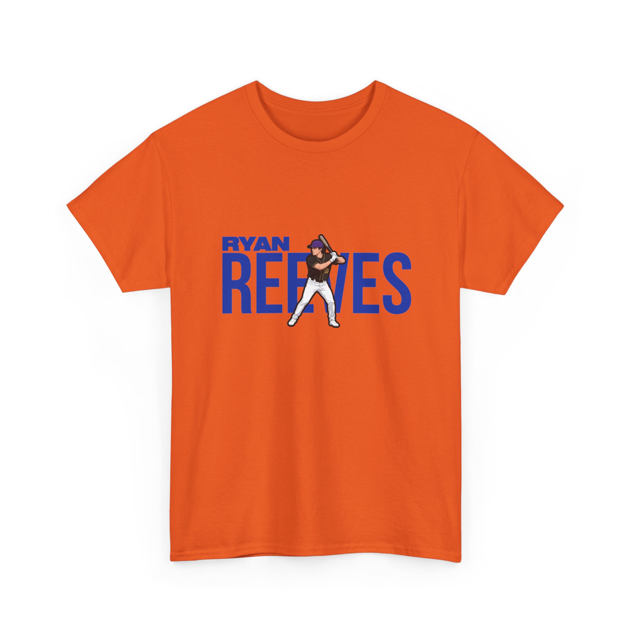 Tee — character_player_name in Orange