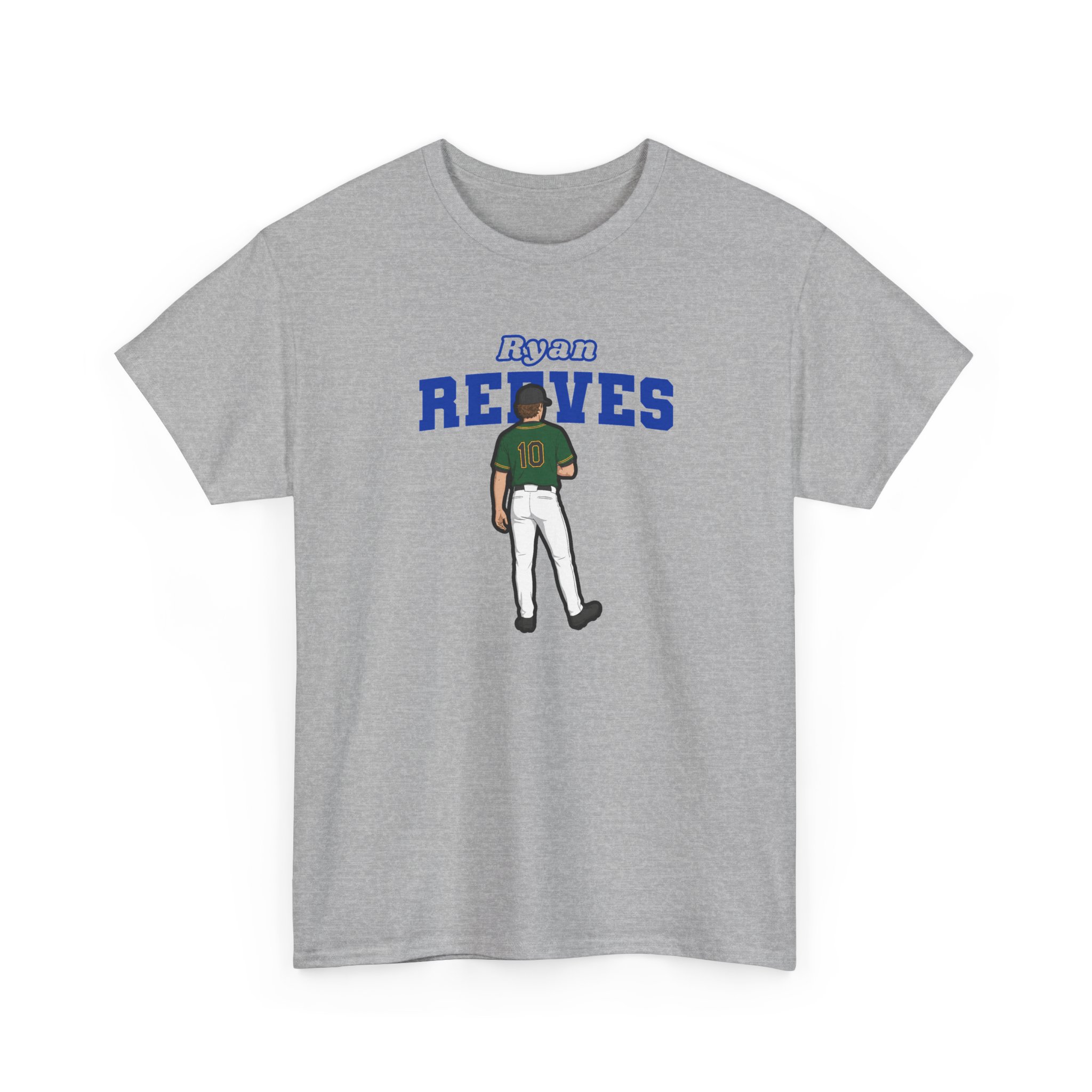 Tee — character_name_arch in Grey