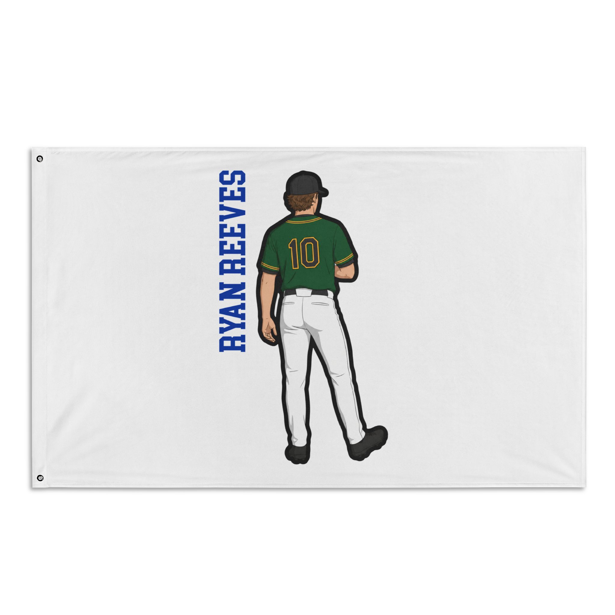 Flag (35 × 56 in) — character_name_vertical in Classic