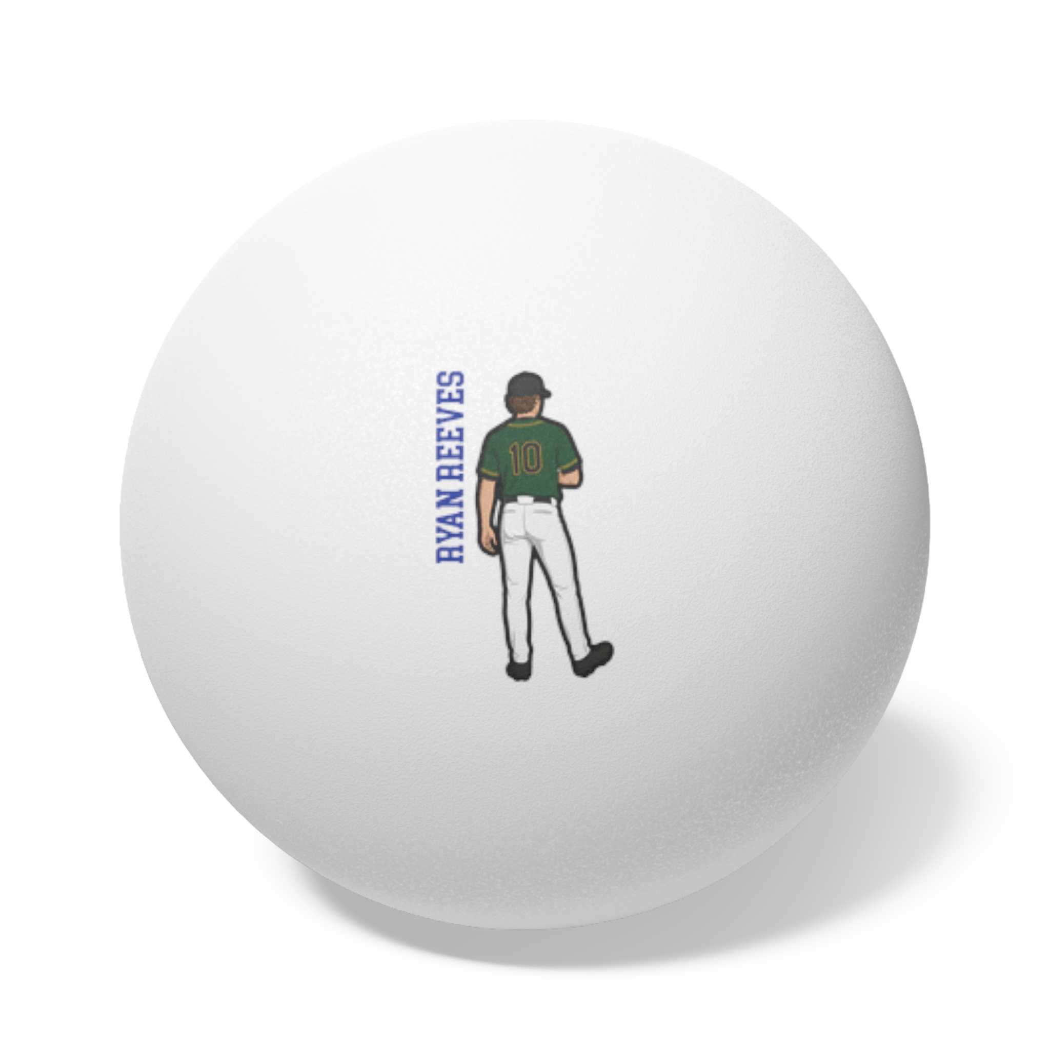 Ping Pong Balls, 6 pcs — character_name_vertical in White