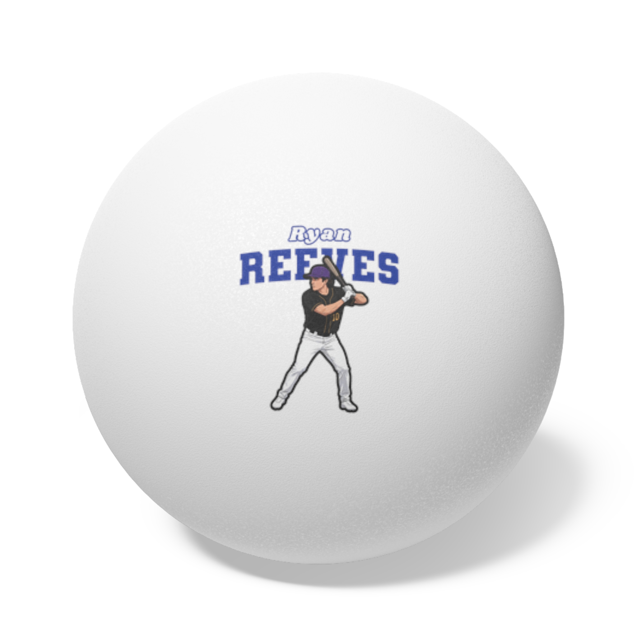Ping Pong Balls, 6 pcs — character_name_arch in White