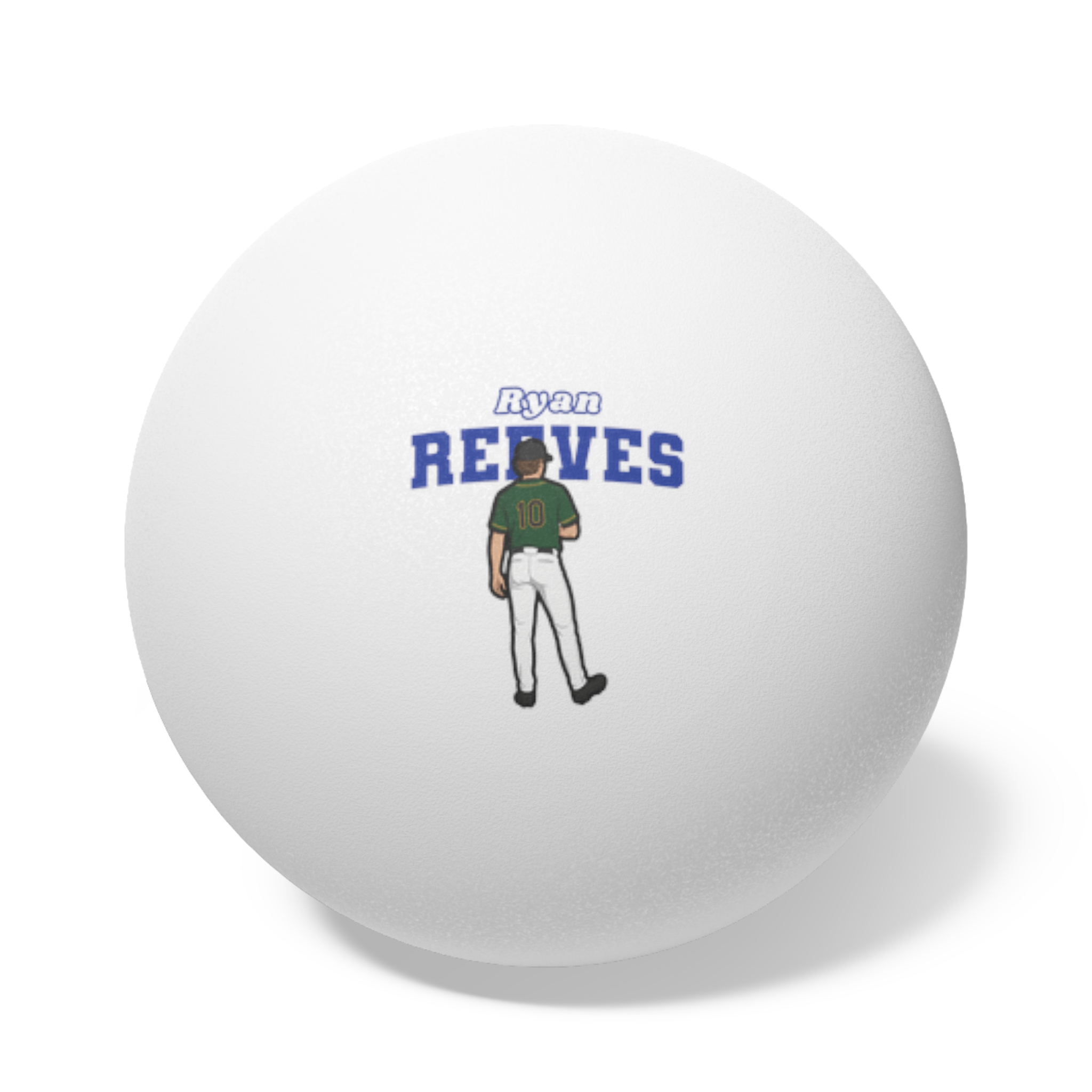 Ping Pong Balls, 6 pcs — character_name_arch in White