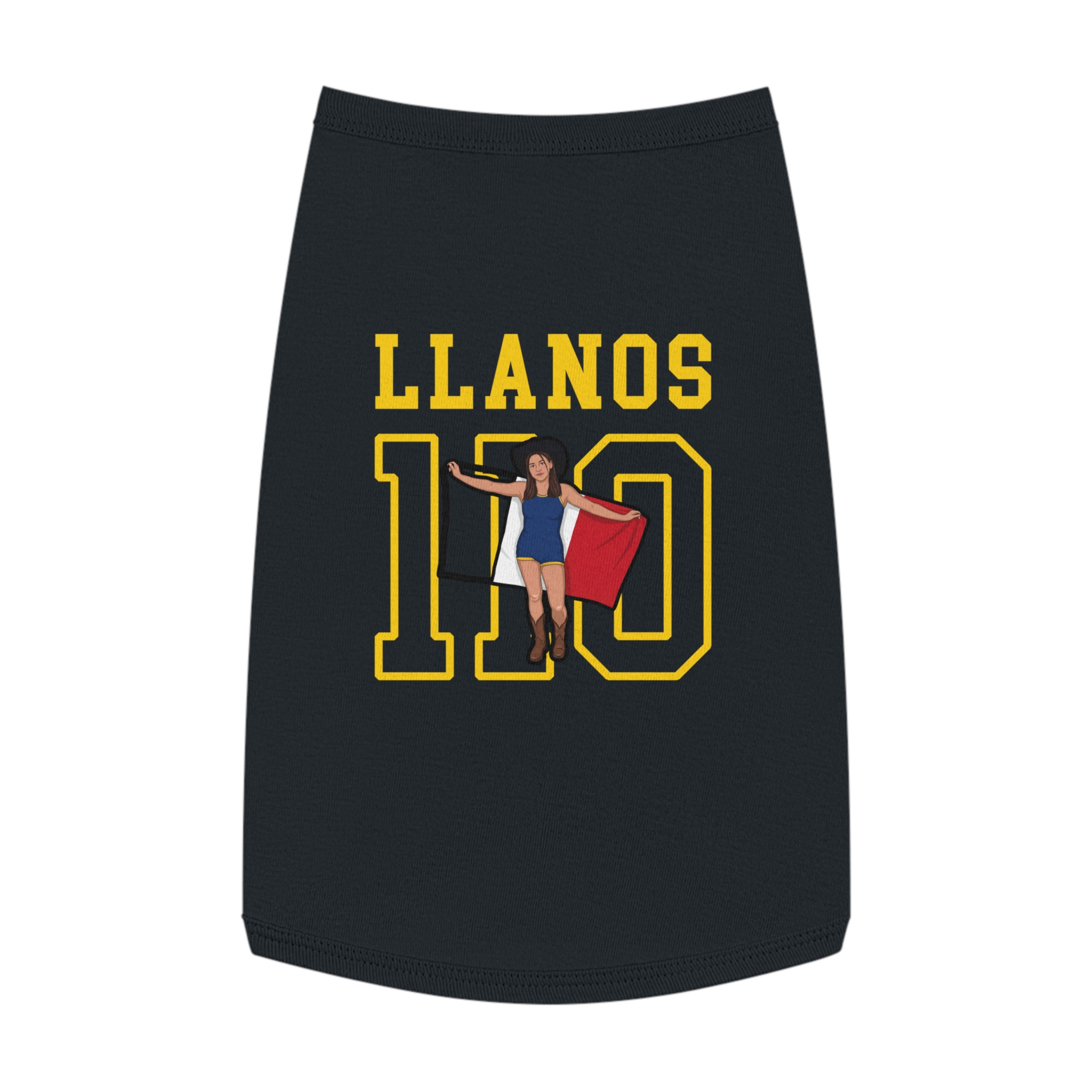 Pet Tank Top — character_shirsey in Black