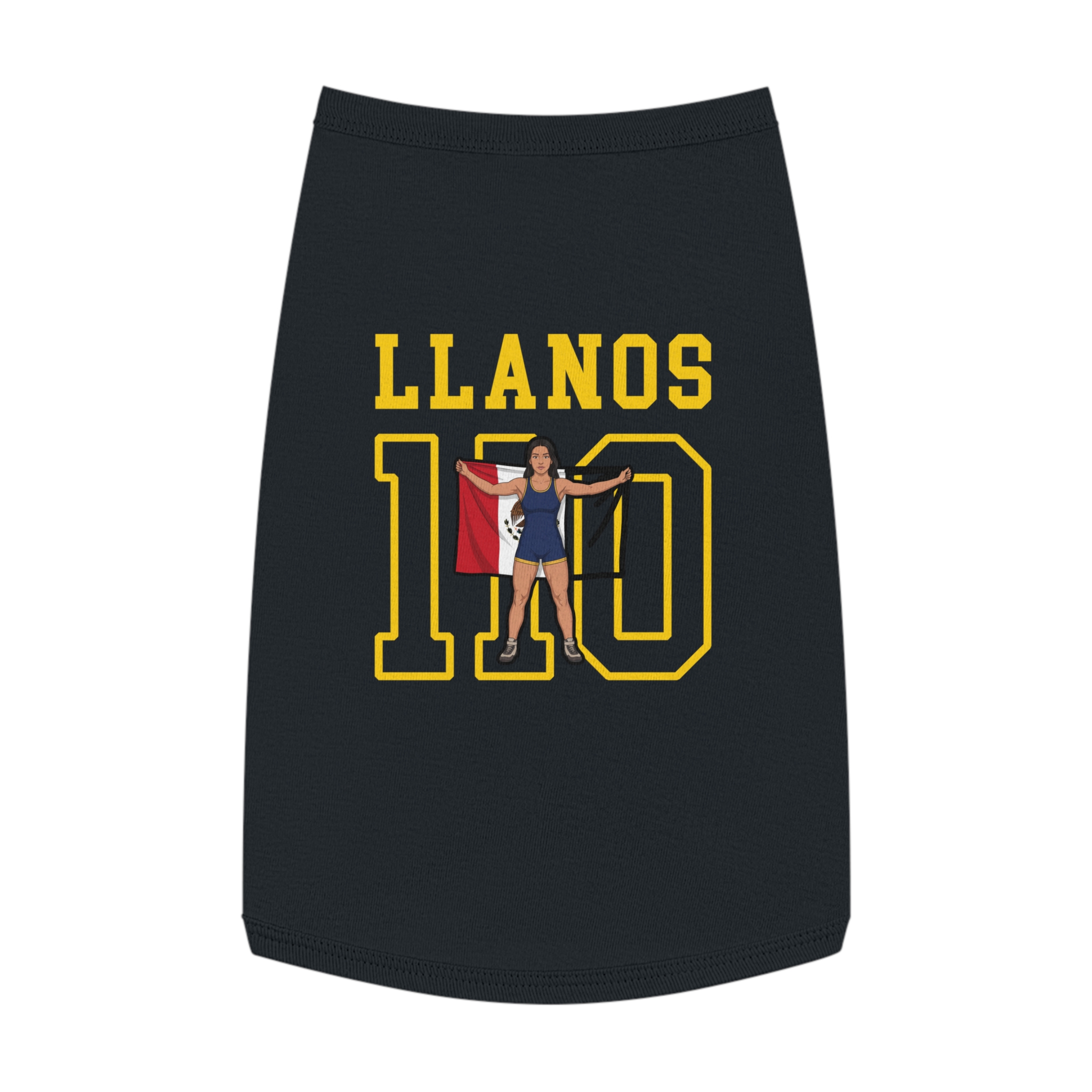 Pet Tank Top — character_shirsey in Black