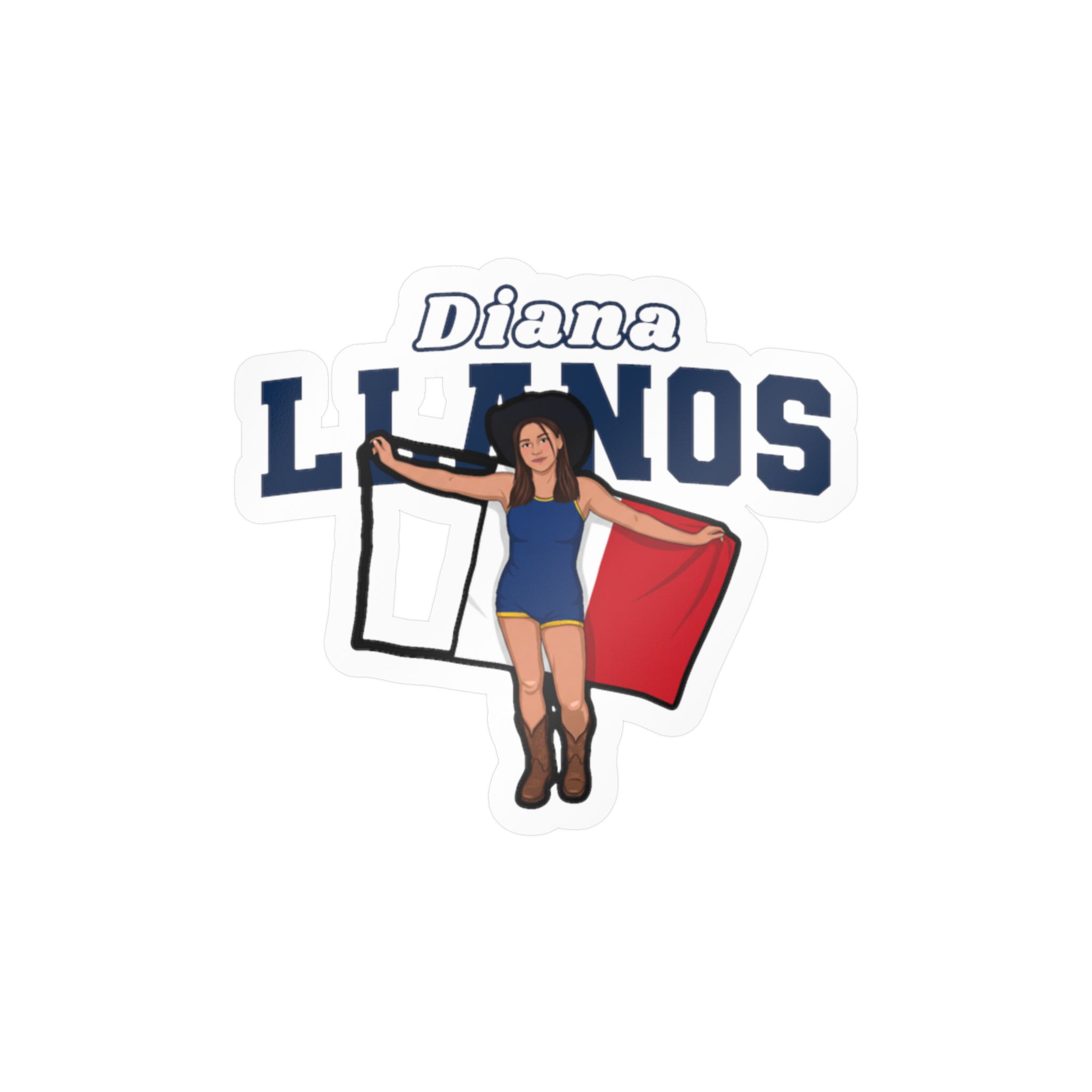 Vinyl Sticker — character_name_arch in Classic