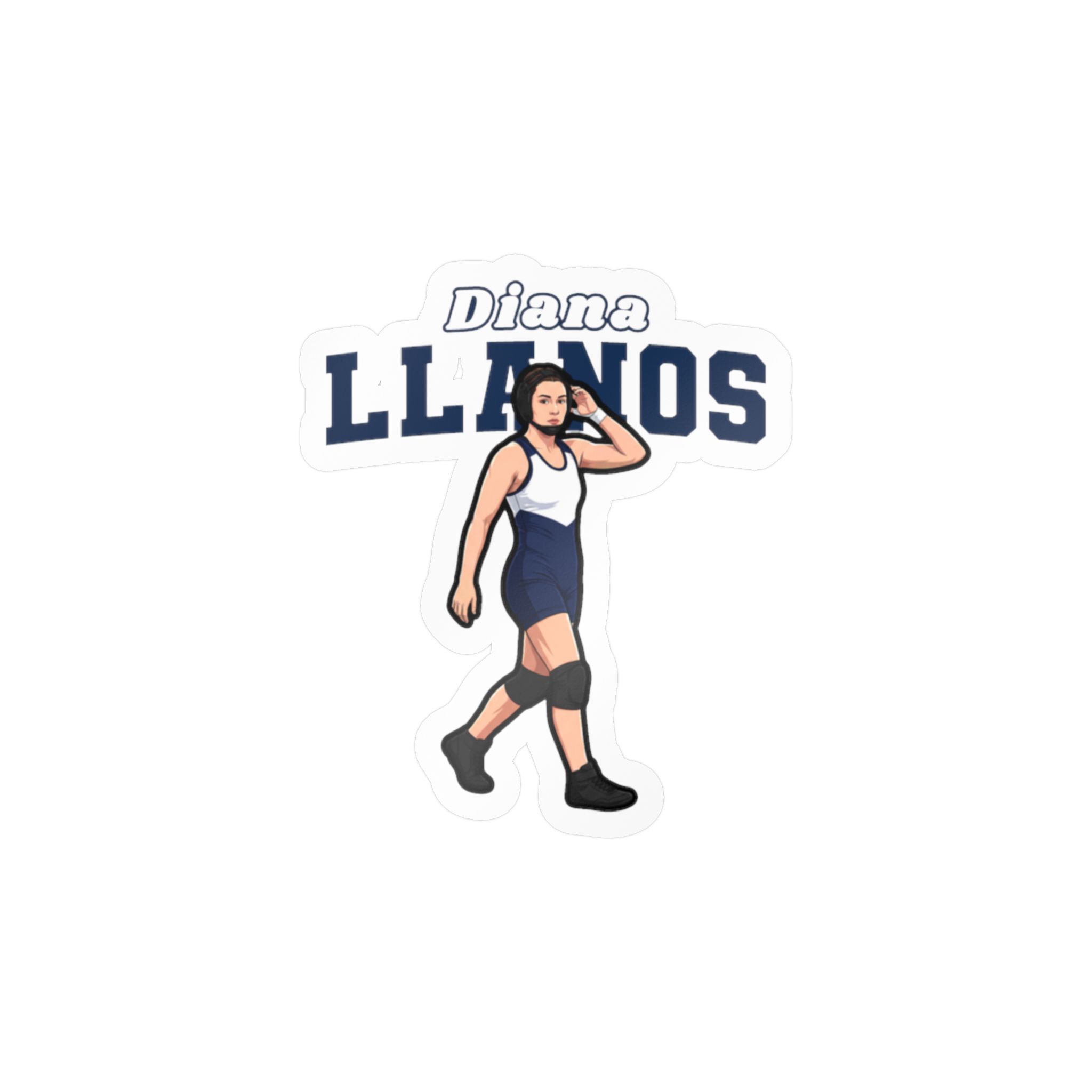 Vinyl Sticker — character_name_arch in Classic