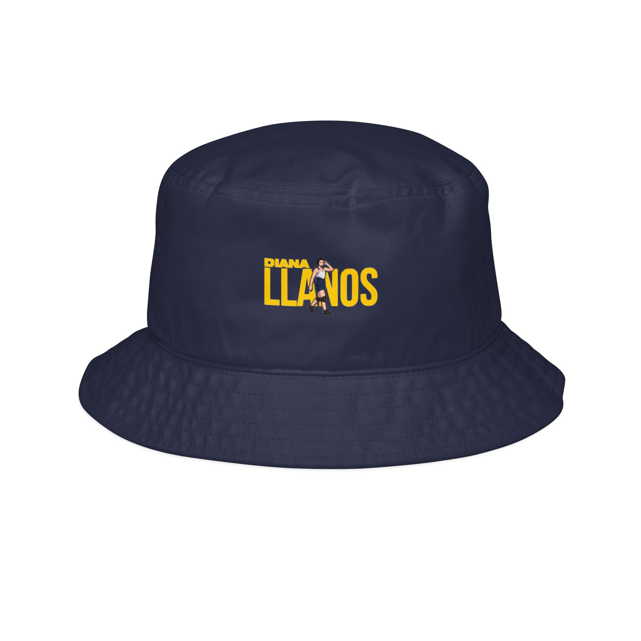 Bucket Hat — character_player_name in Navy