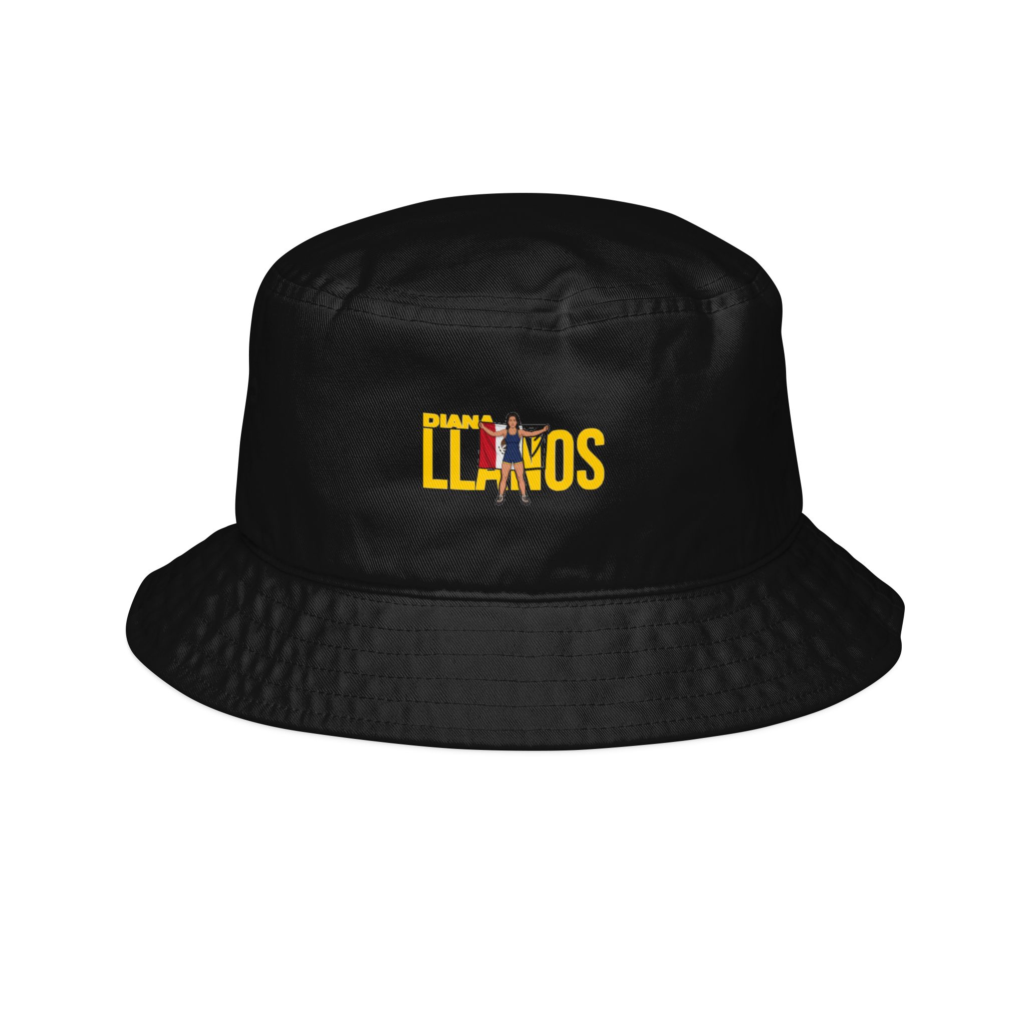 Bucket Hat — character_player_name in Black